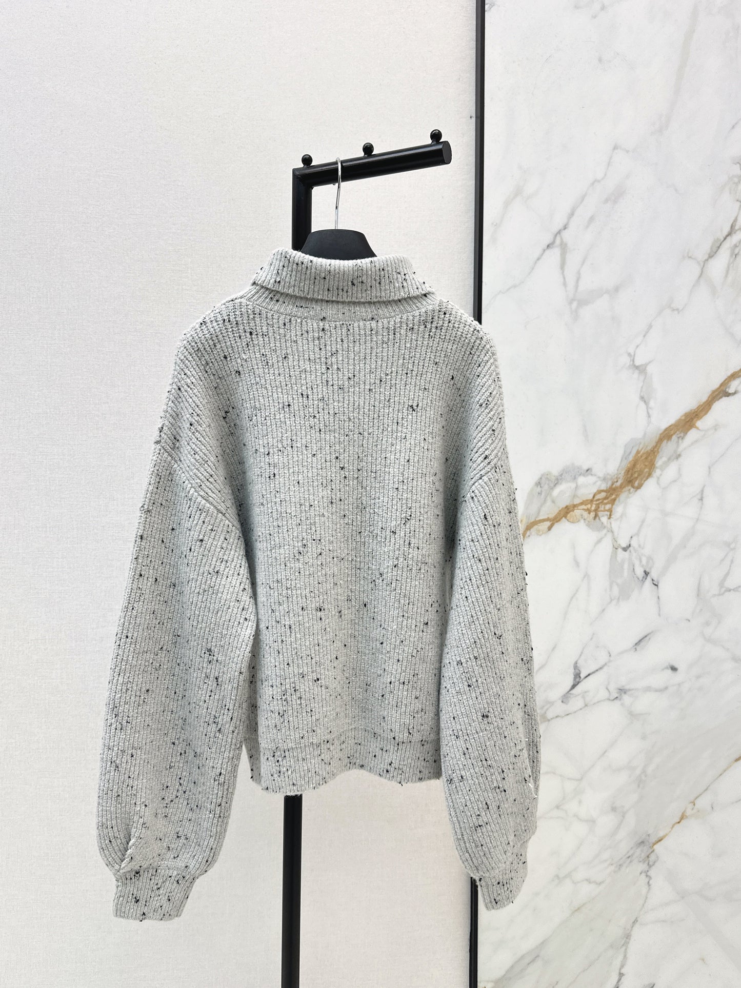 26SS NEW lantern sleeve knitted sweater