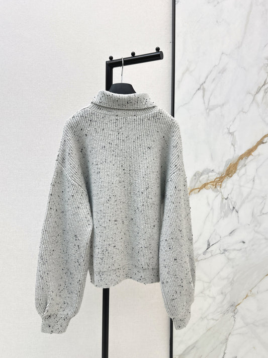 26SS NEW lantern sleeve knitted sweater