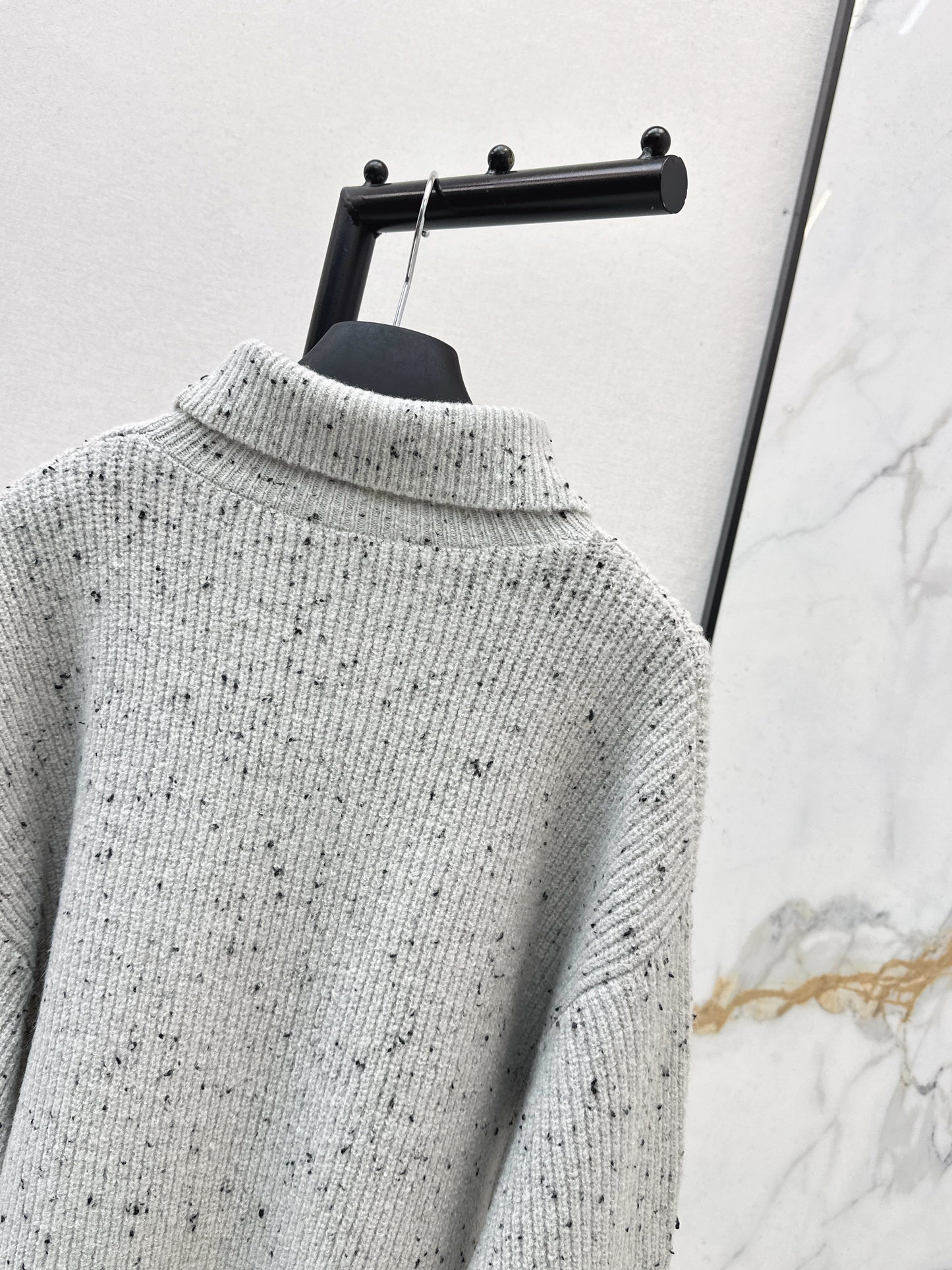 26SS NEW lantern sleeve knitted sweater