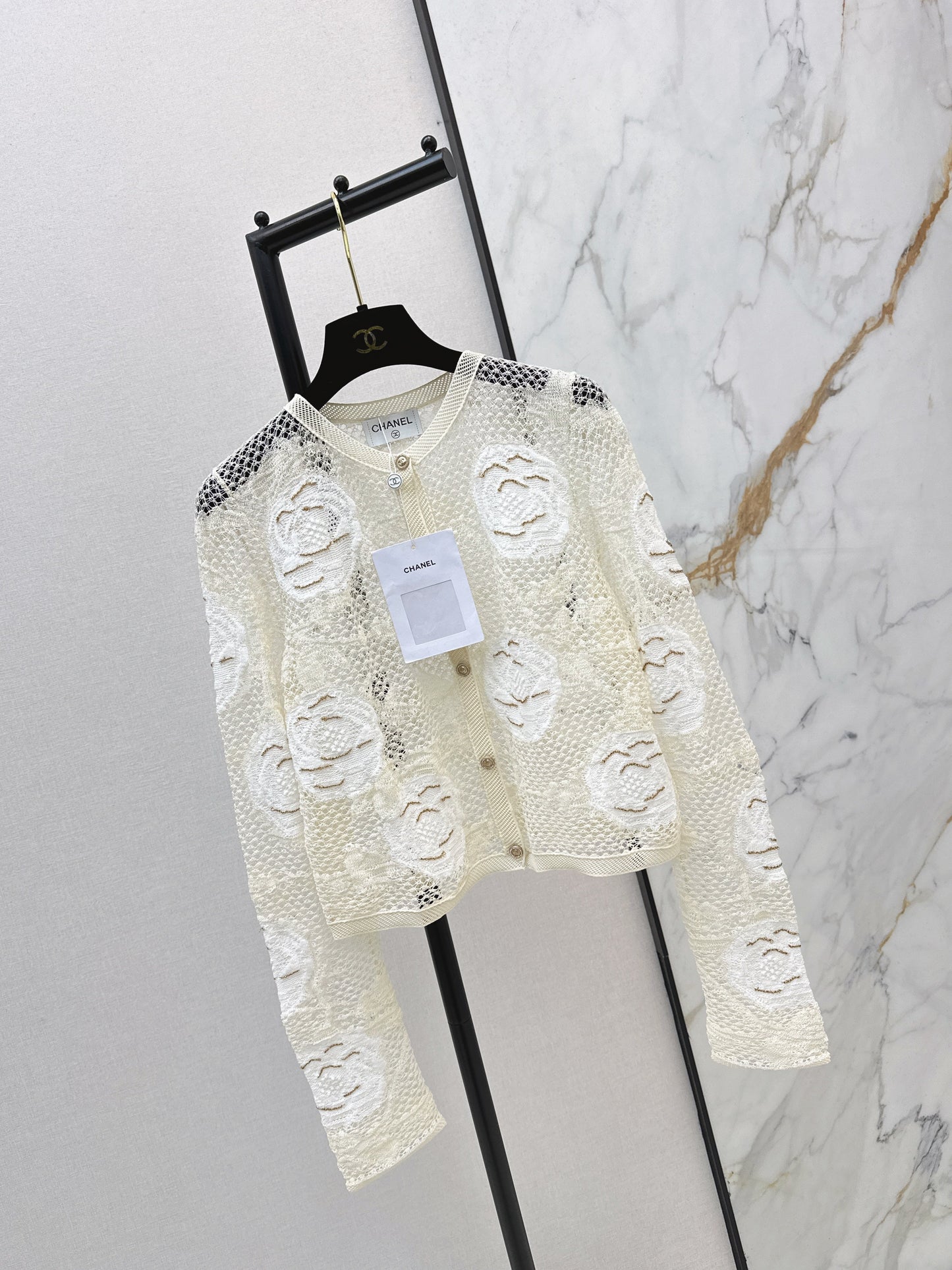 🔥Highest Quality🔥26SS NEW lace 3d flower cardigan