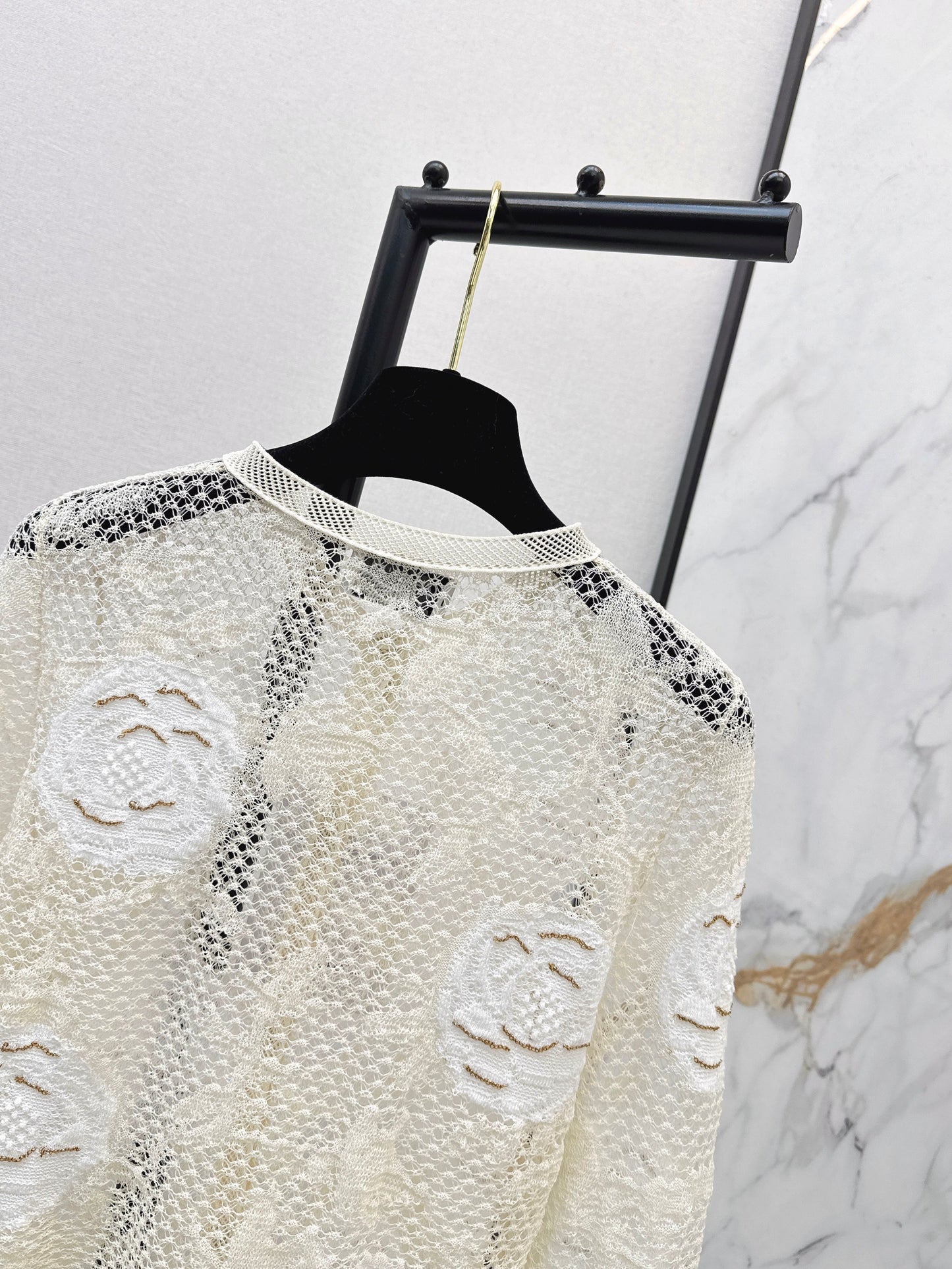 🔥Highest Quality🔥26SS NEW lace 3d flower cardigan