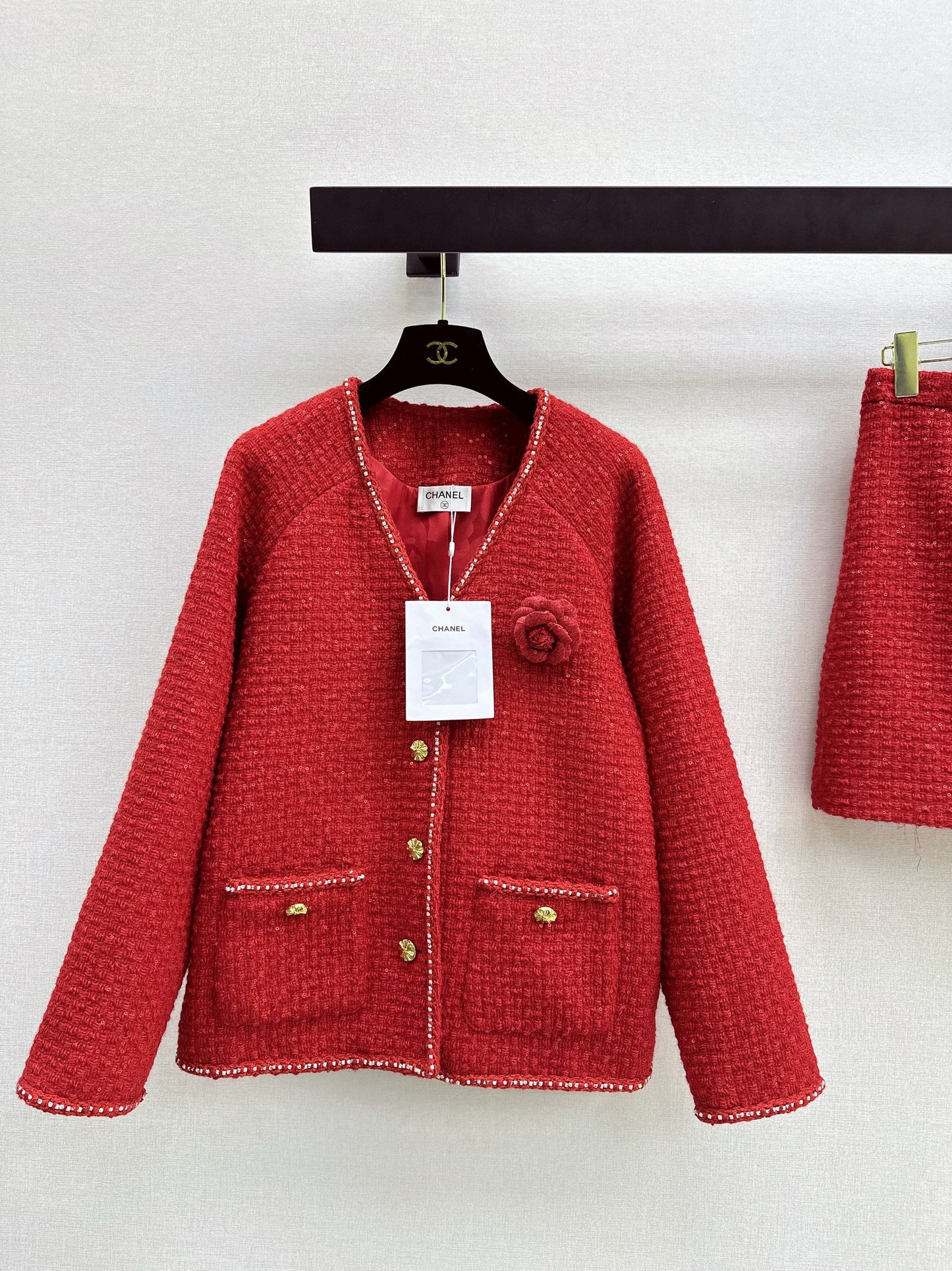 26SS NEUE gewebte Jacke