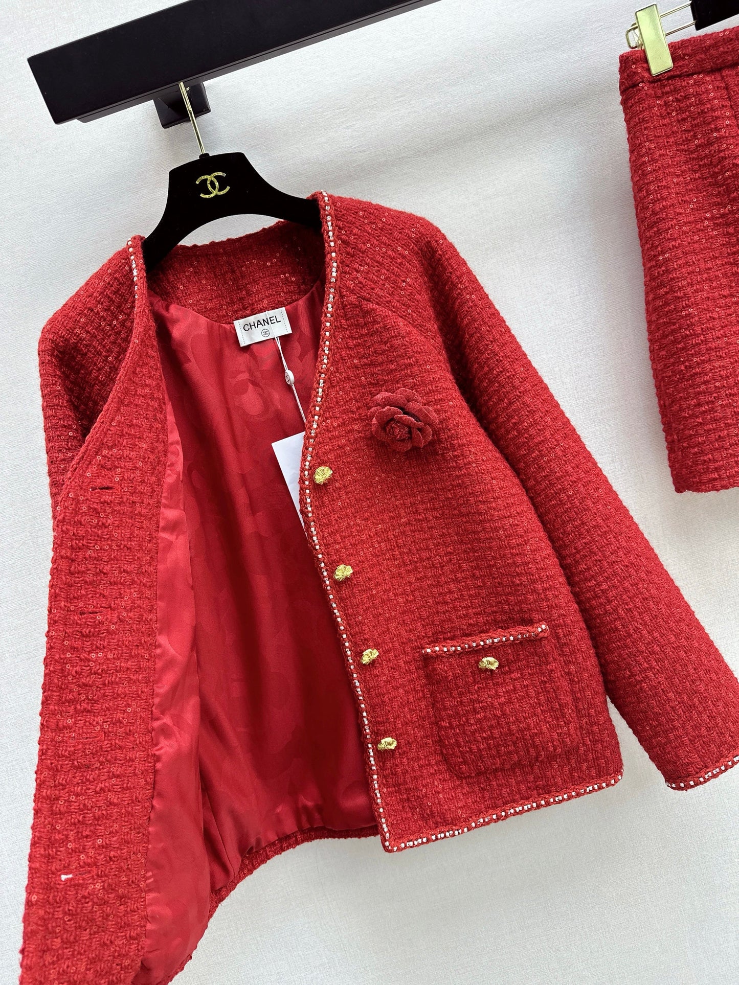 26SS NEUE gewebte Jacke