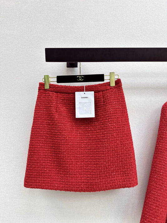 26SS NEW woven A-line skirts