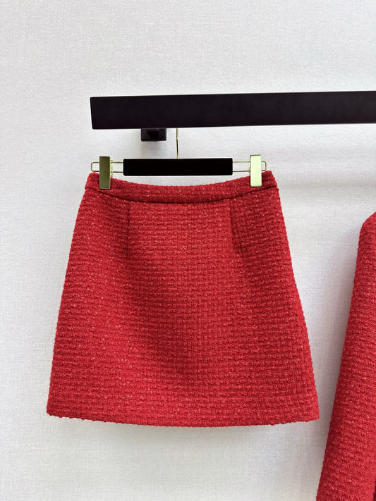 26SS NEW woven A-line skirts