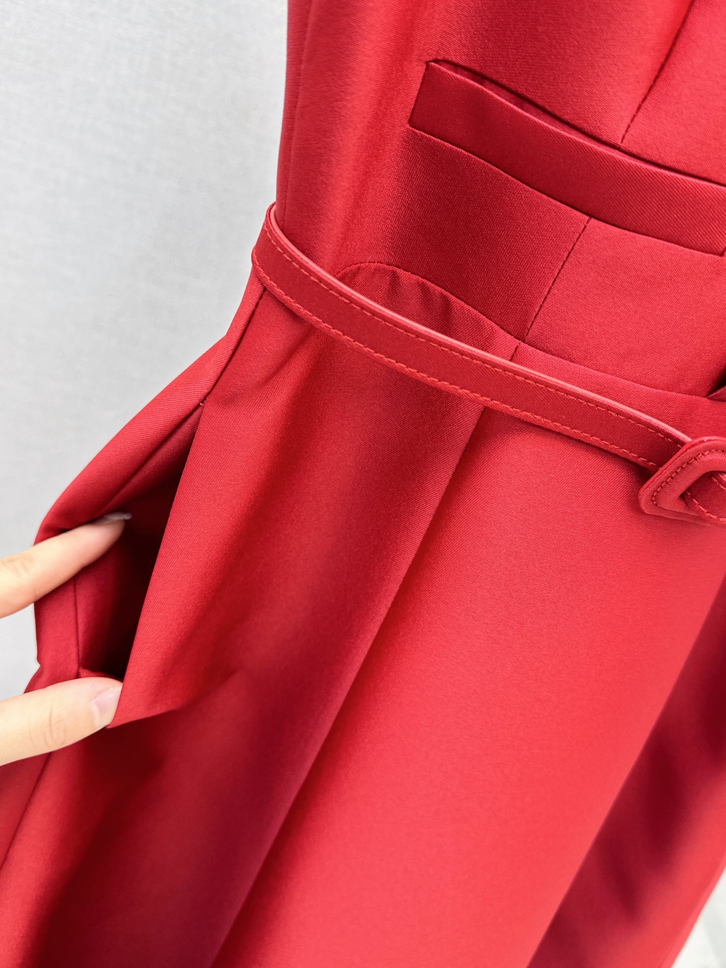26SS NEW sleeveless back-bow cocktail dress