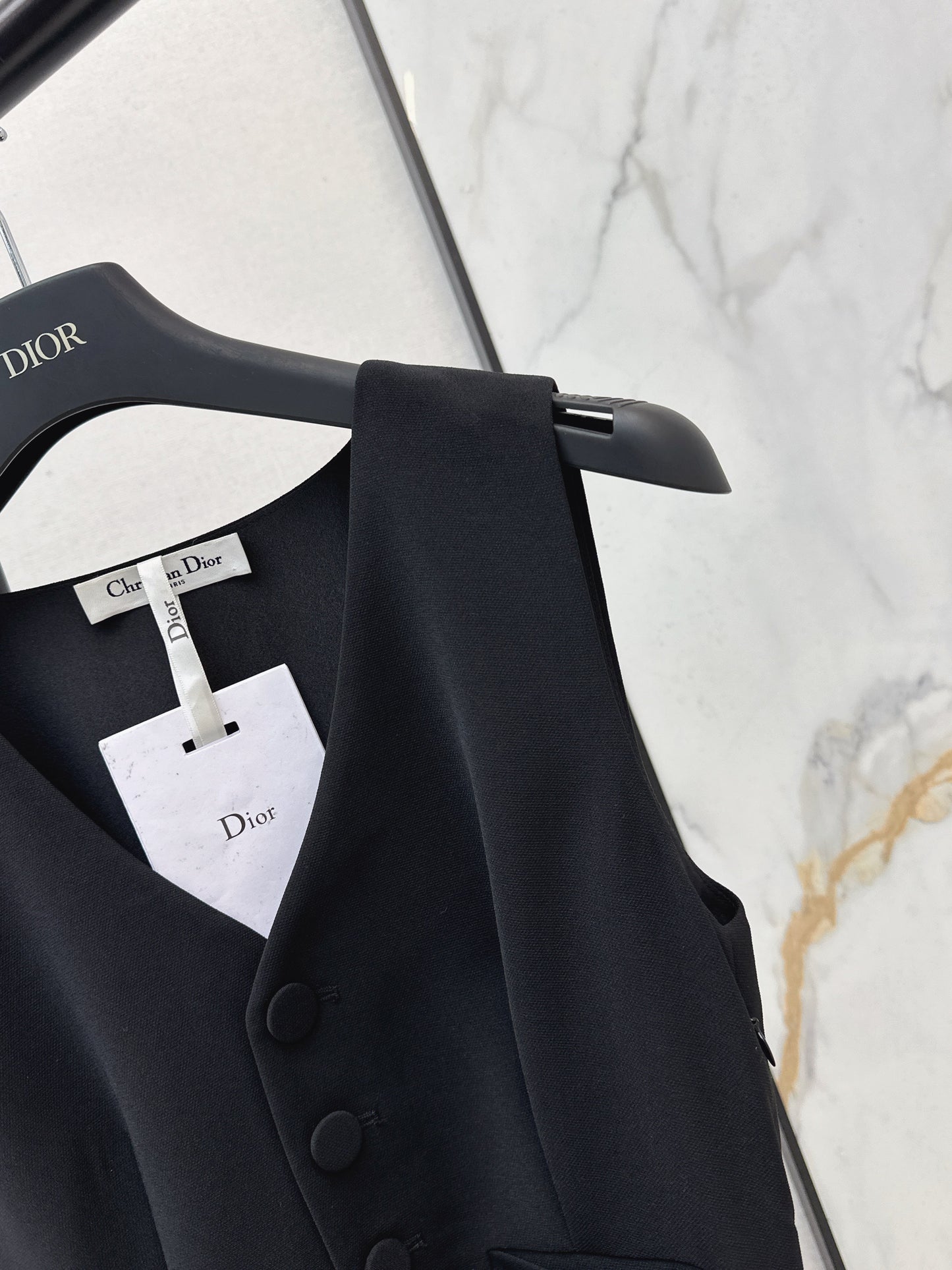 26SS NEW sleeveless back-bow cocktail dress