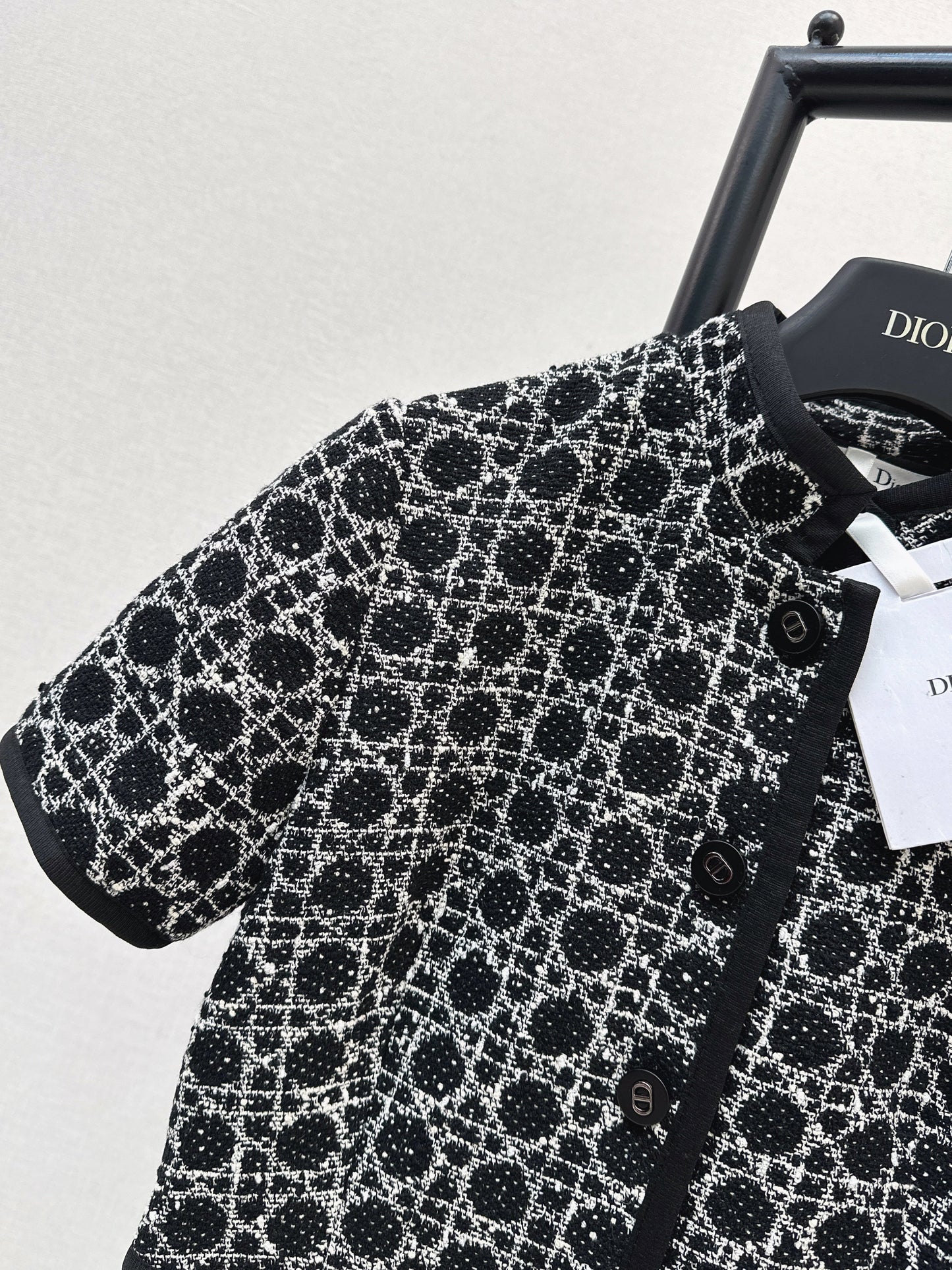 26SS NEW woven tweed dress