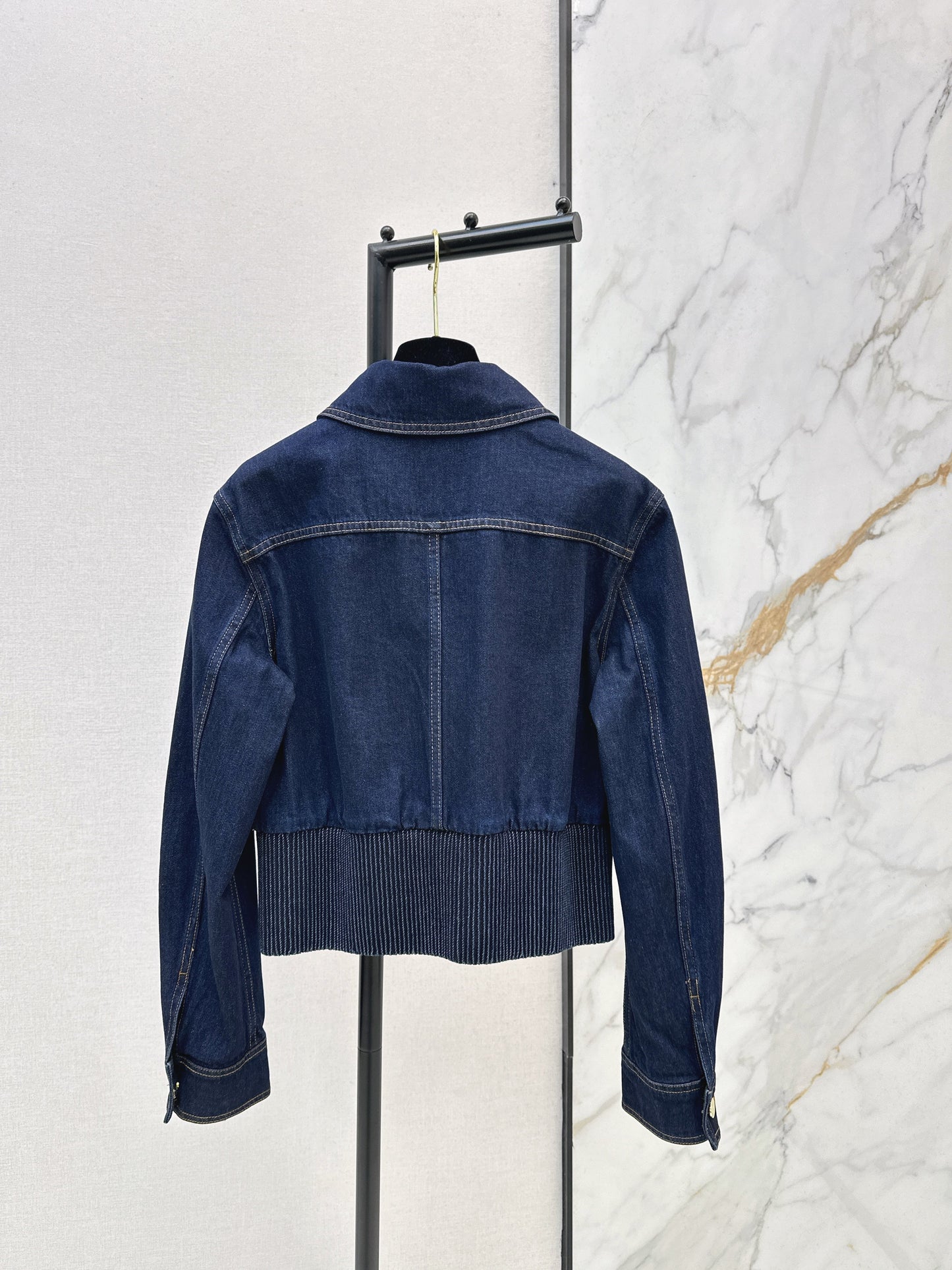 26SS NEUE Herz-Jeansjacke