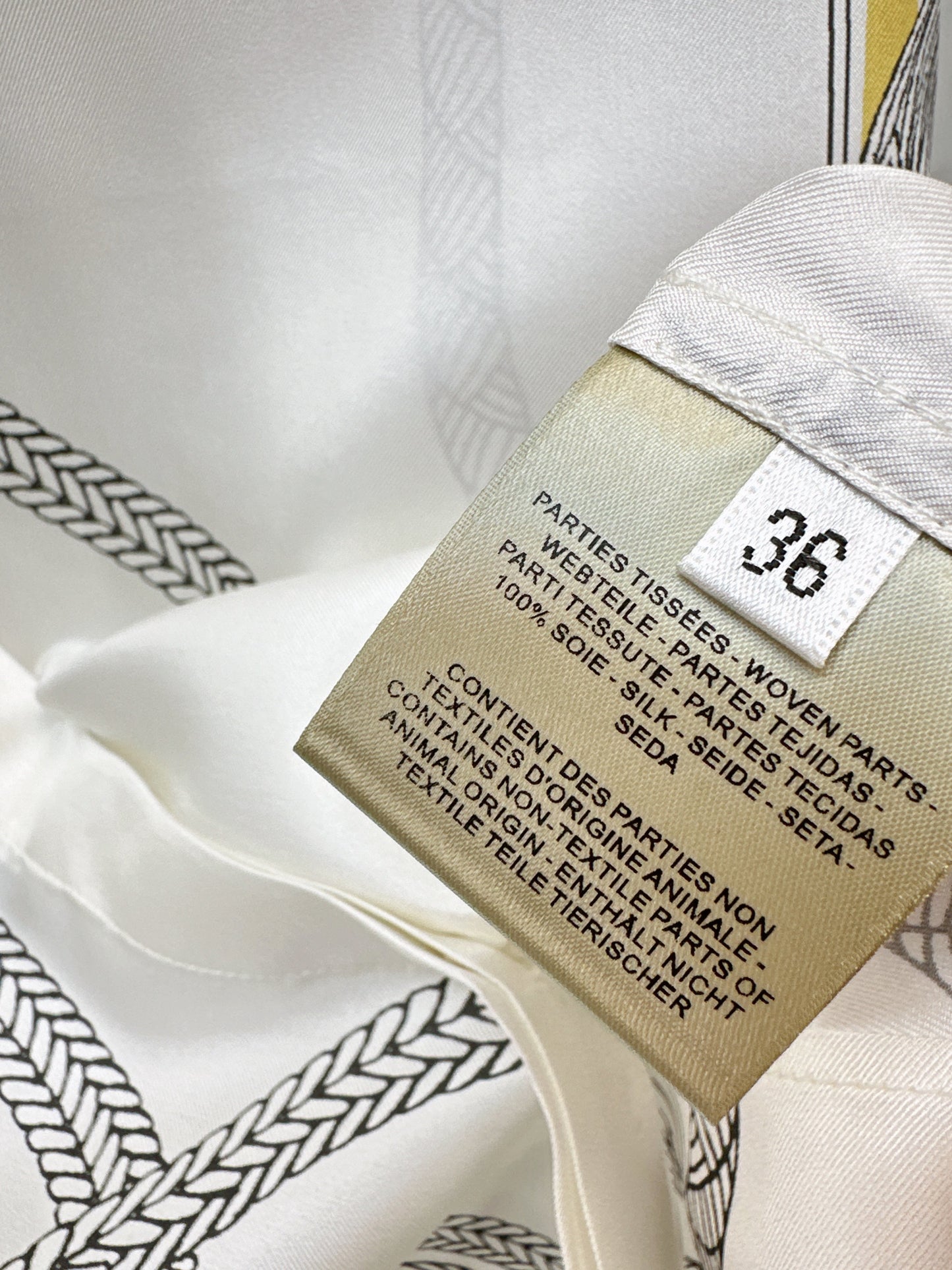 26SS NEUES Seidenhemd mit Blumenmuster