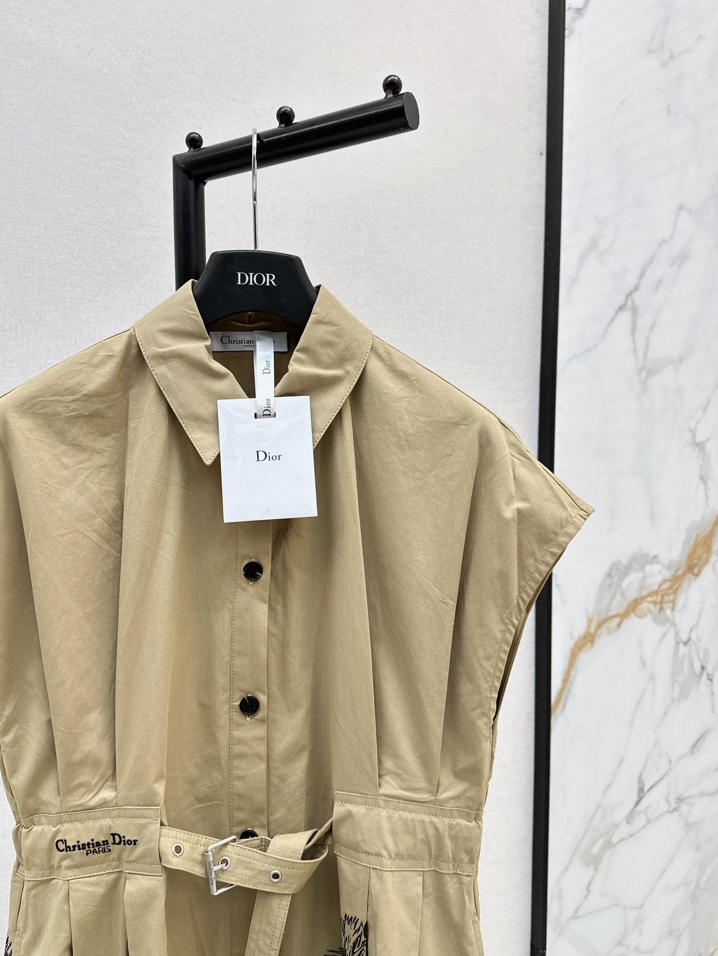 26SS NEW print shirt dress