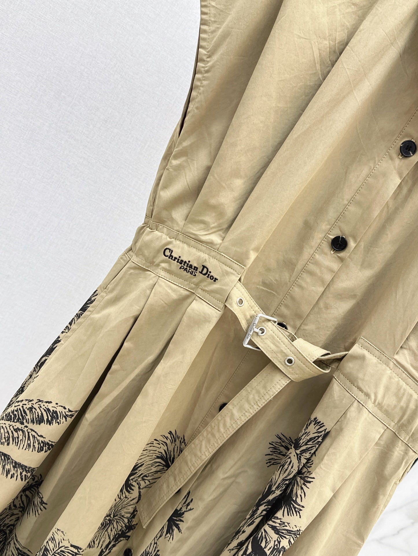 26SS NEW print shirt dress