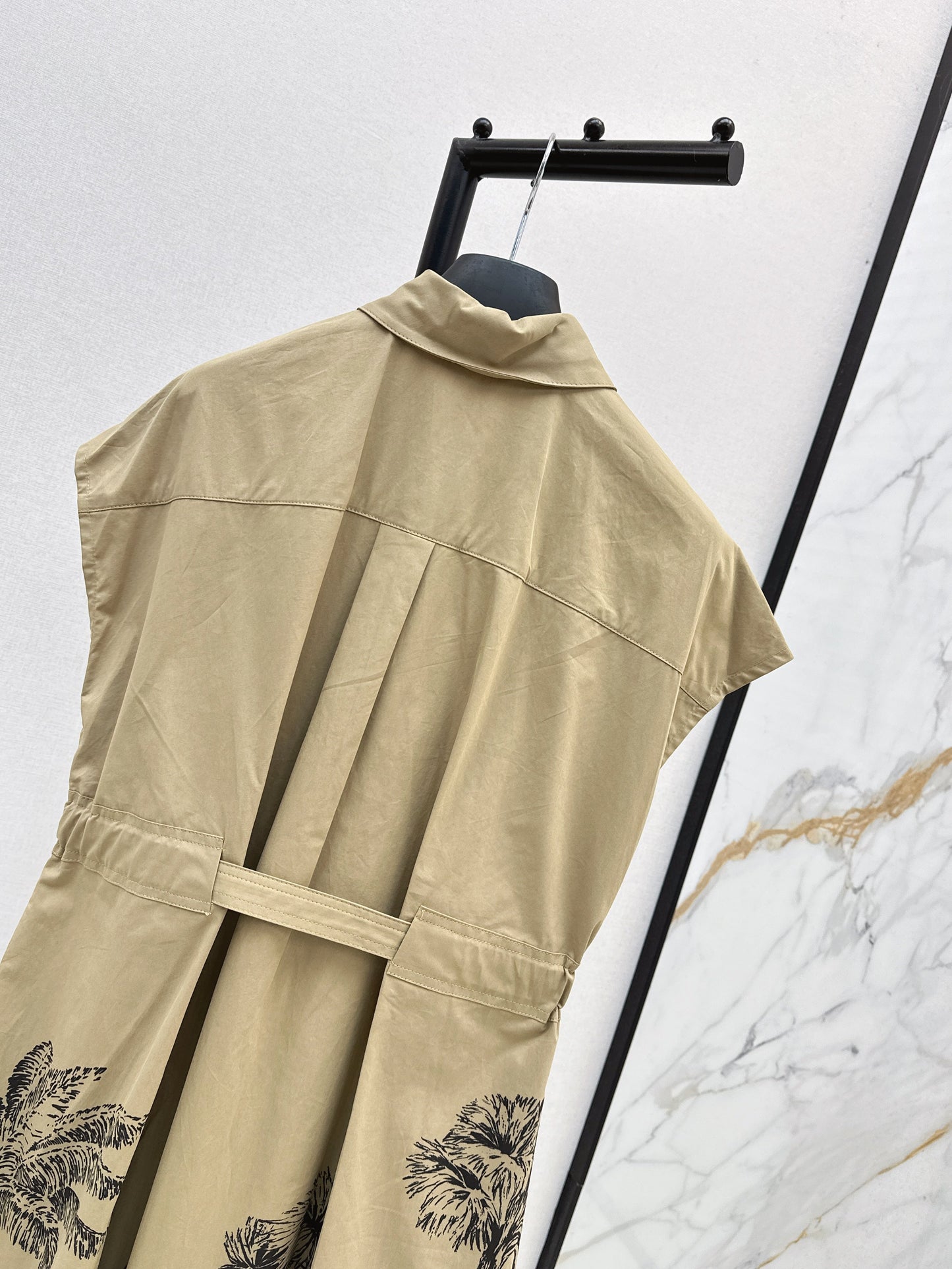 26SS NEW print shirt dress