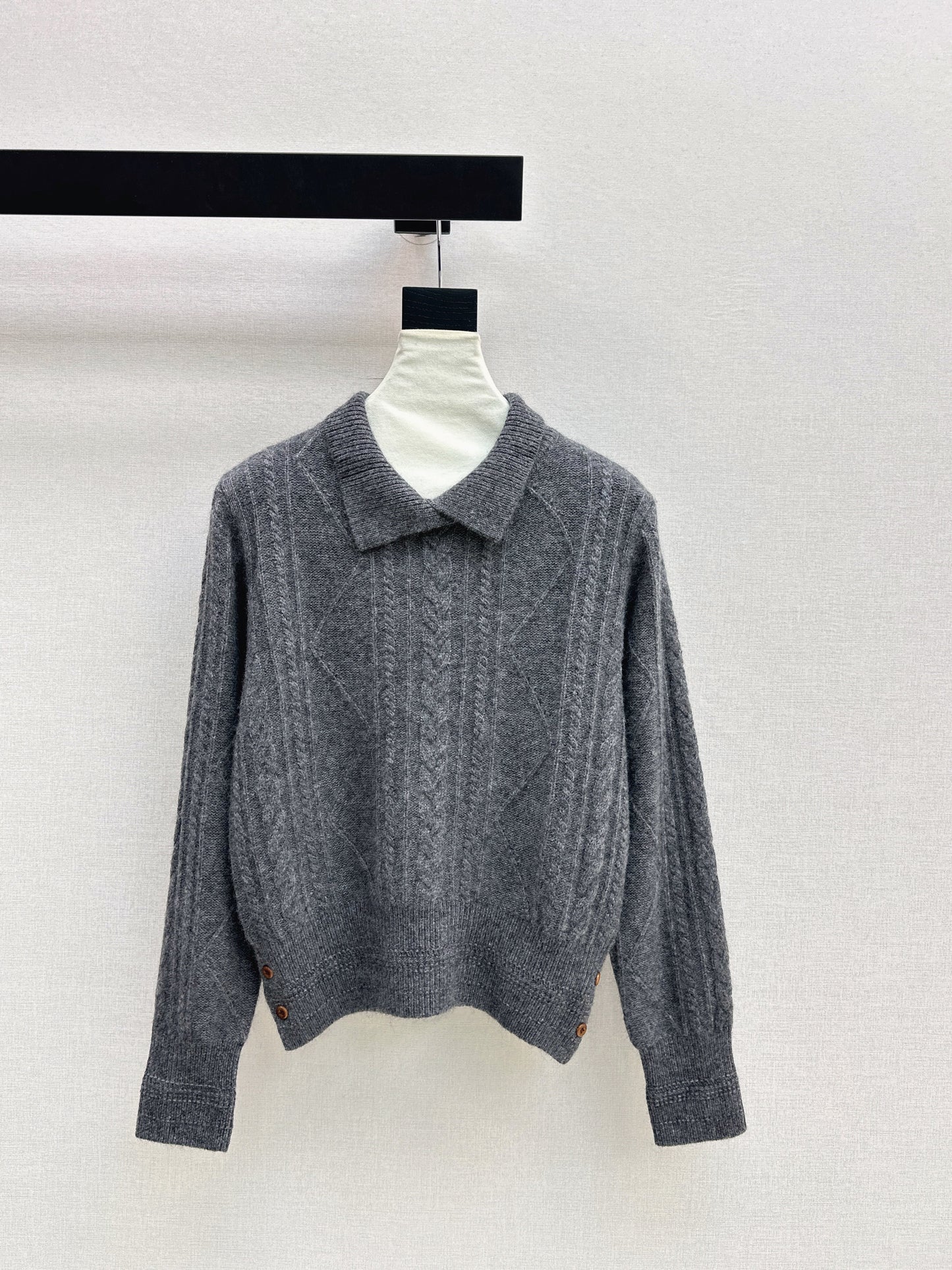 26SS NEW cable knit sweater