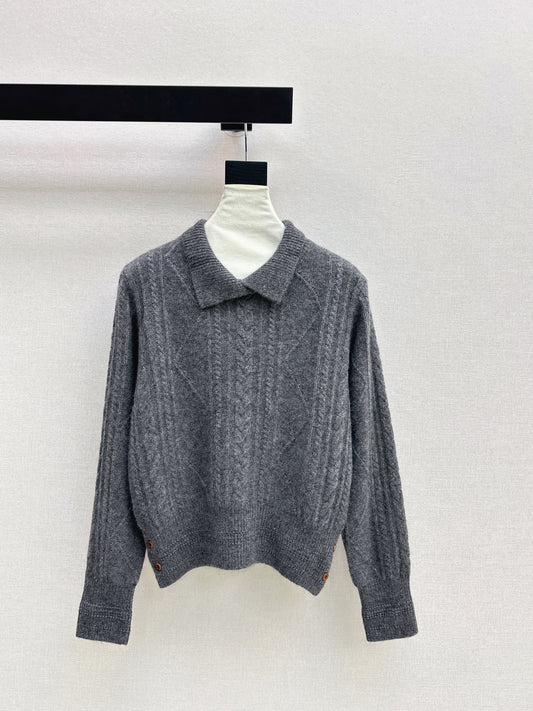 26SS NEW cable knit sweater