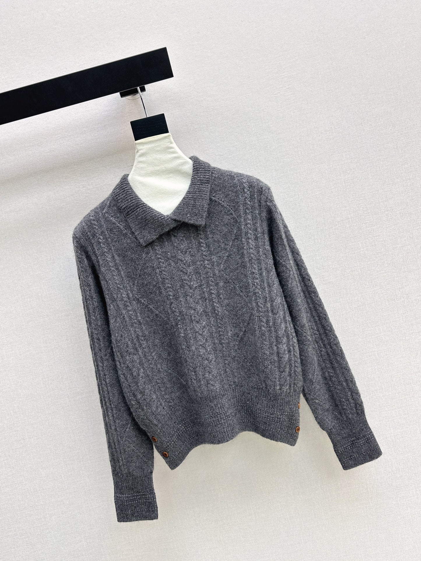 26SS NEW cable knit sweater