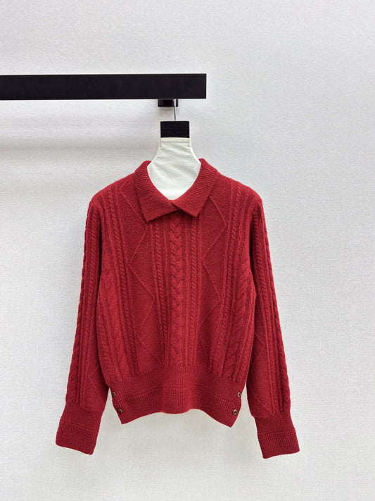 26SS NEW cable knit sweater