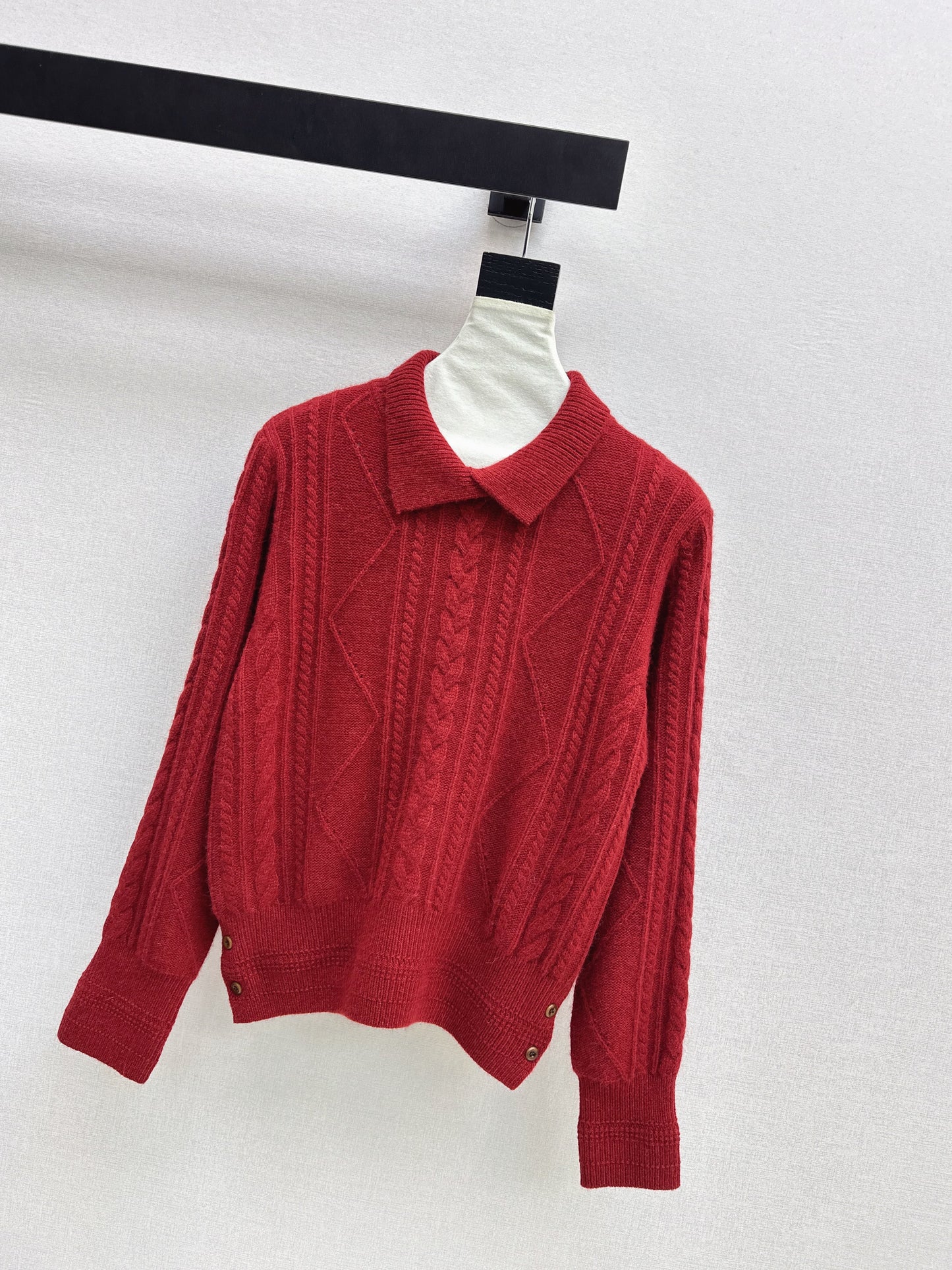 26SS NEW cable knit sweater