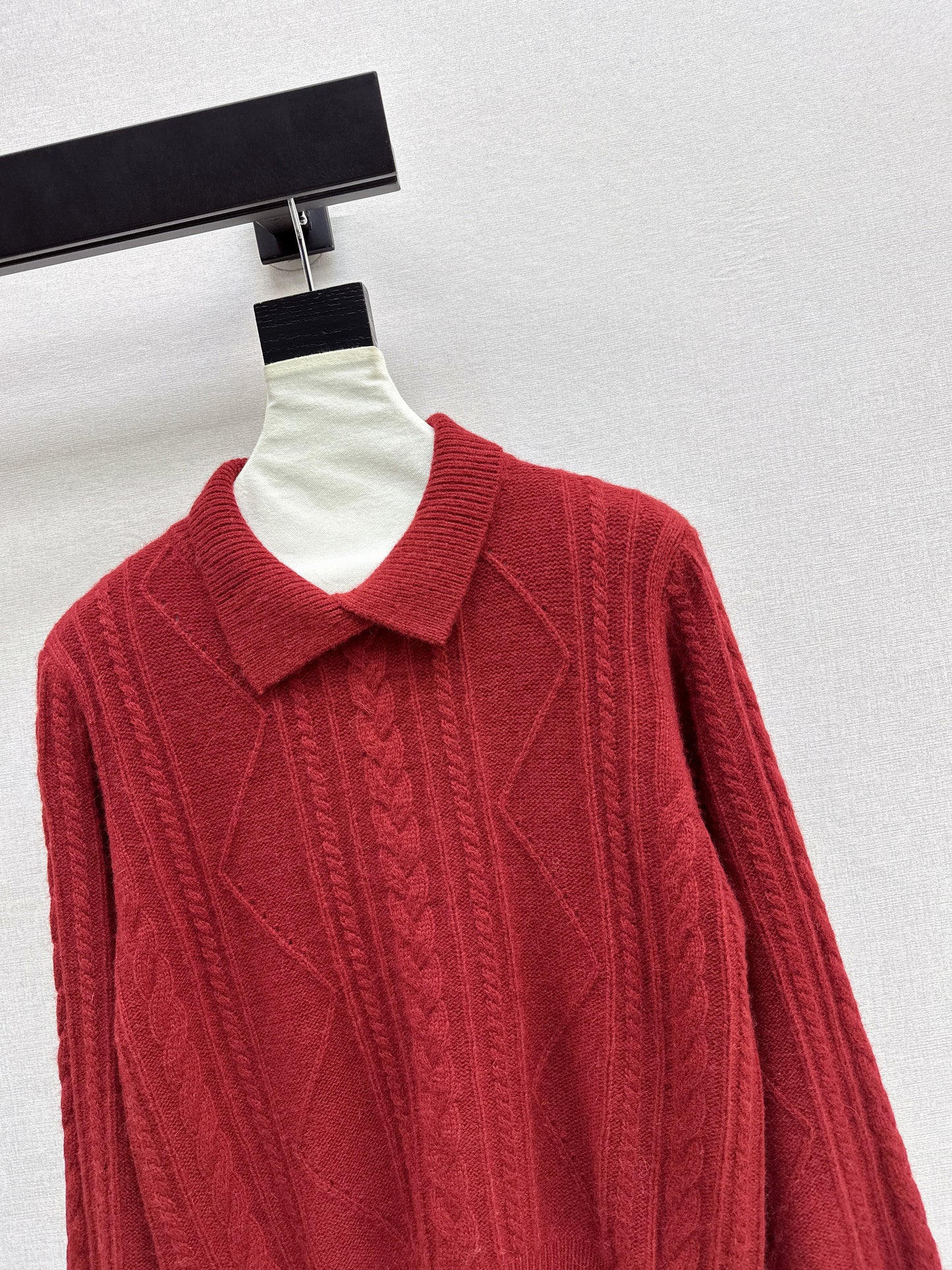 26SS NEW cable knit sweater