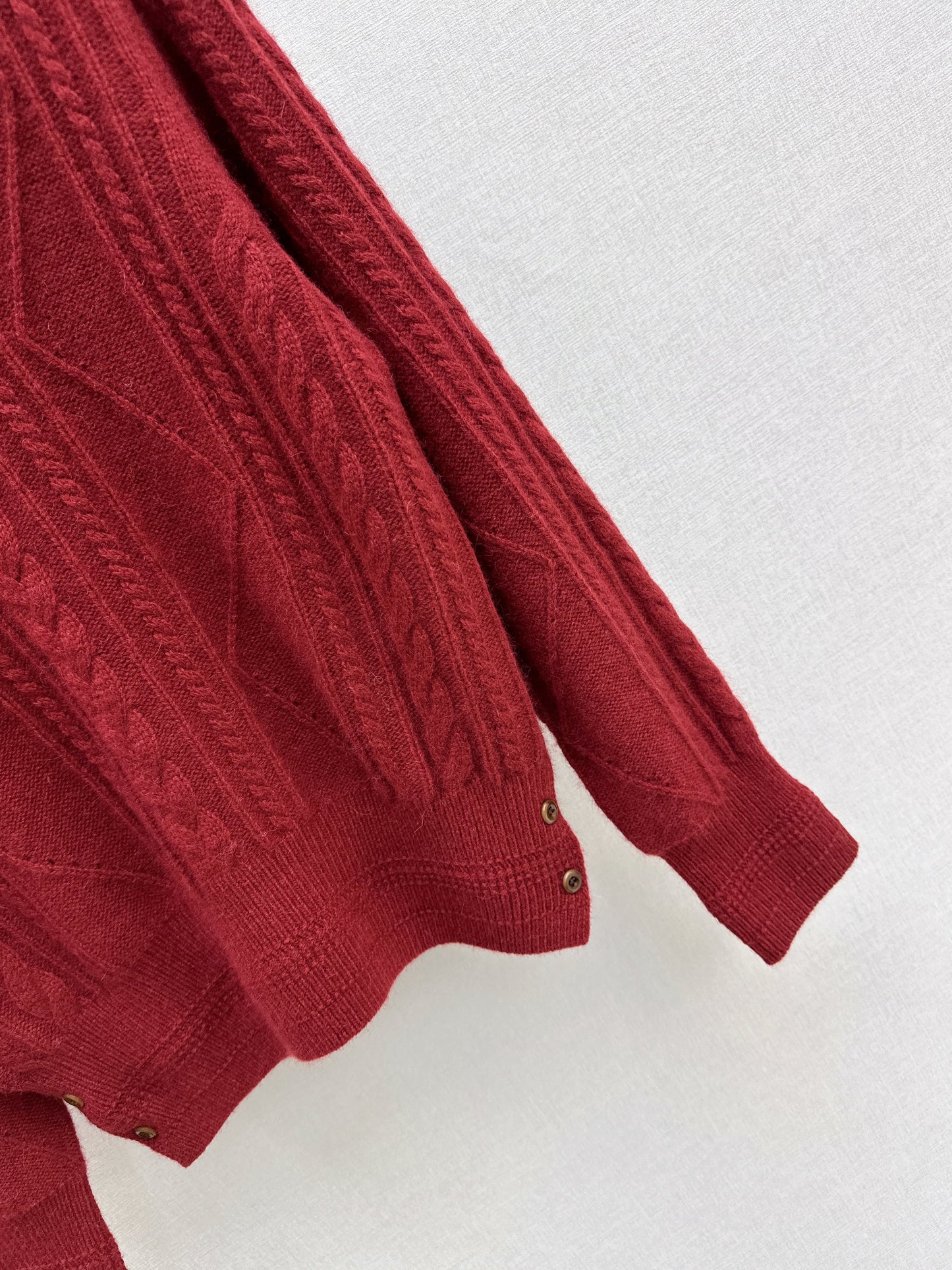 26SS NEW cable knit sweater
