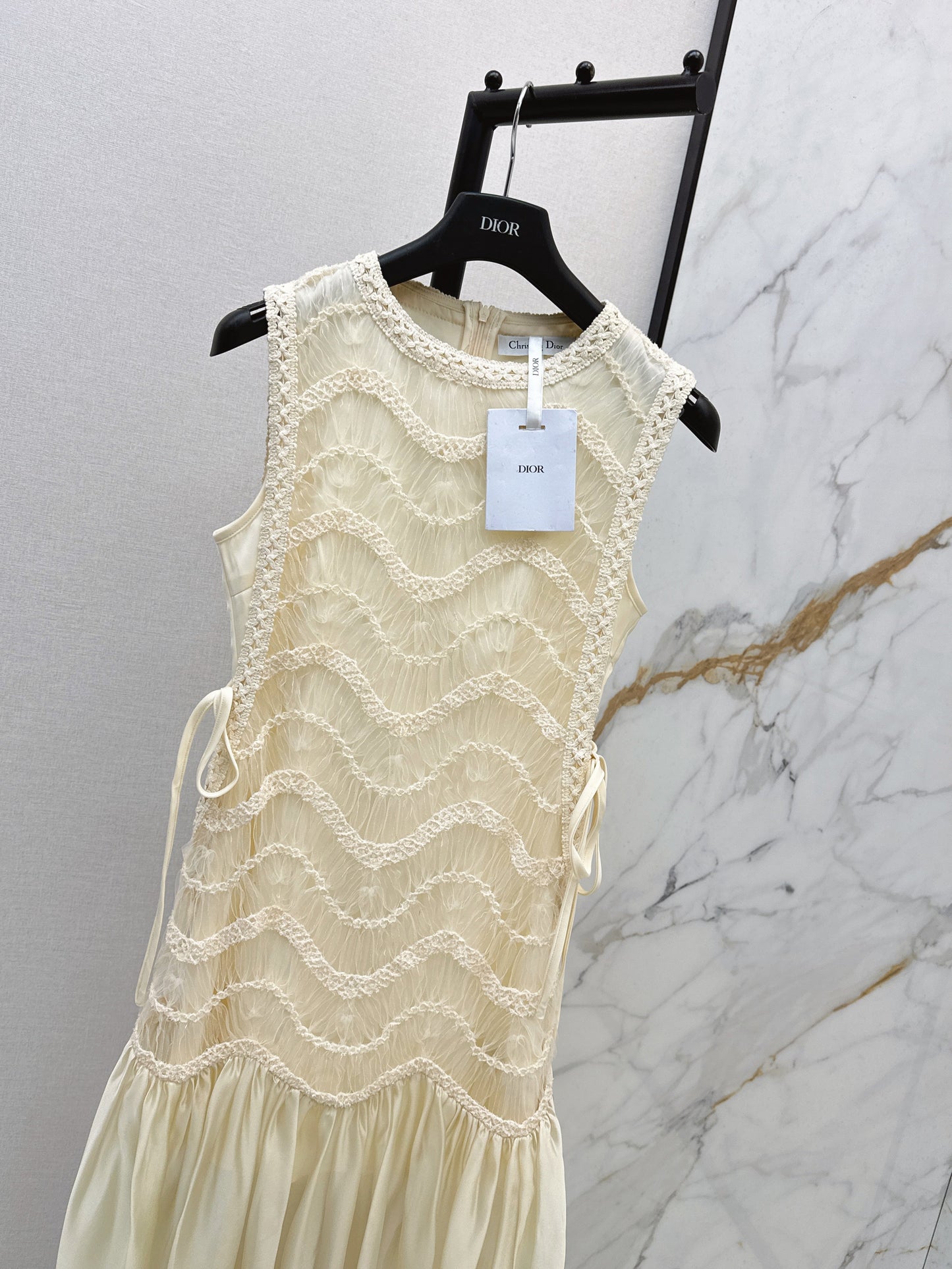 26SS NEW woven contract chiffon dress