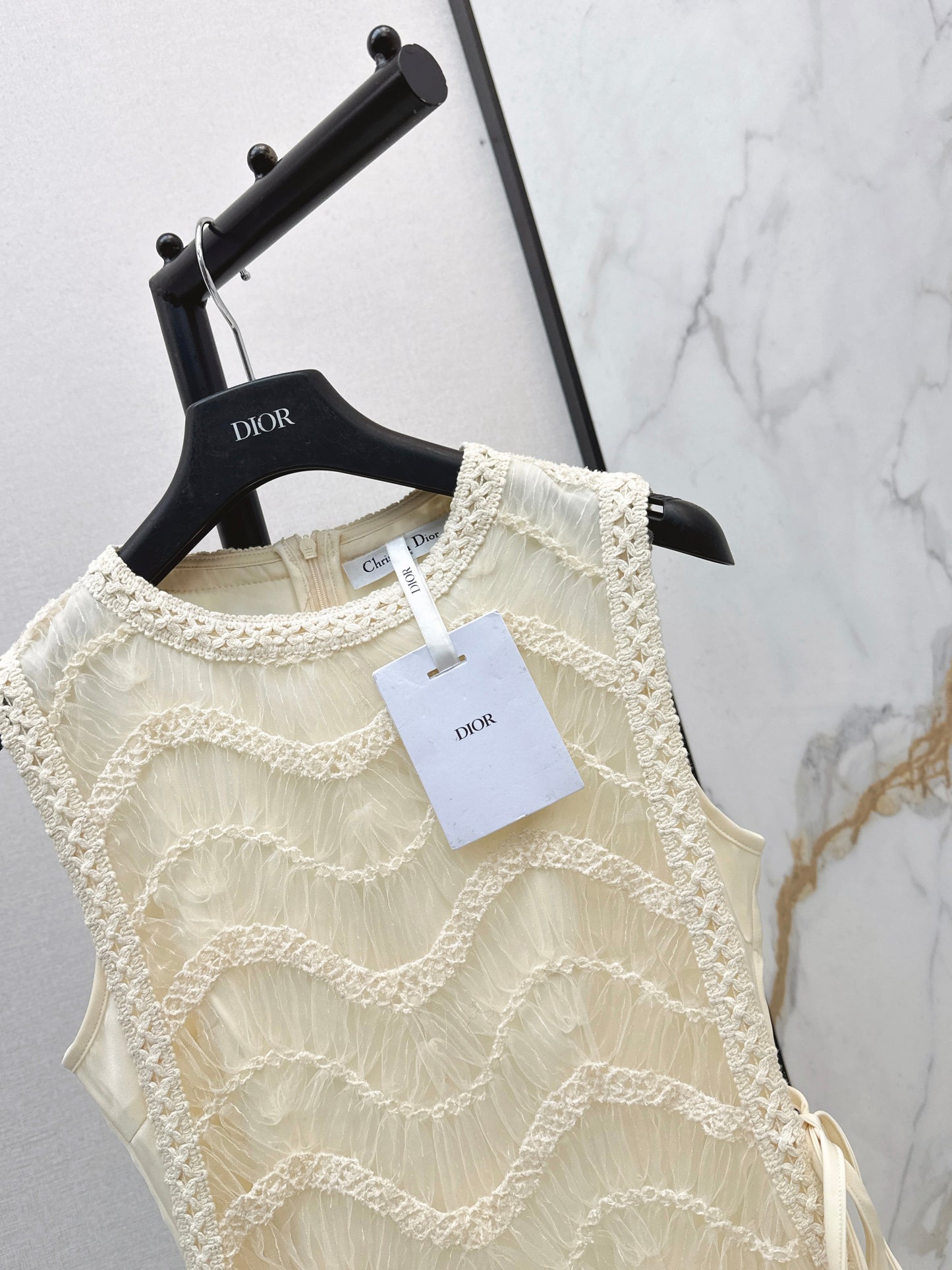 26SS NEW woven contract chiffon dress