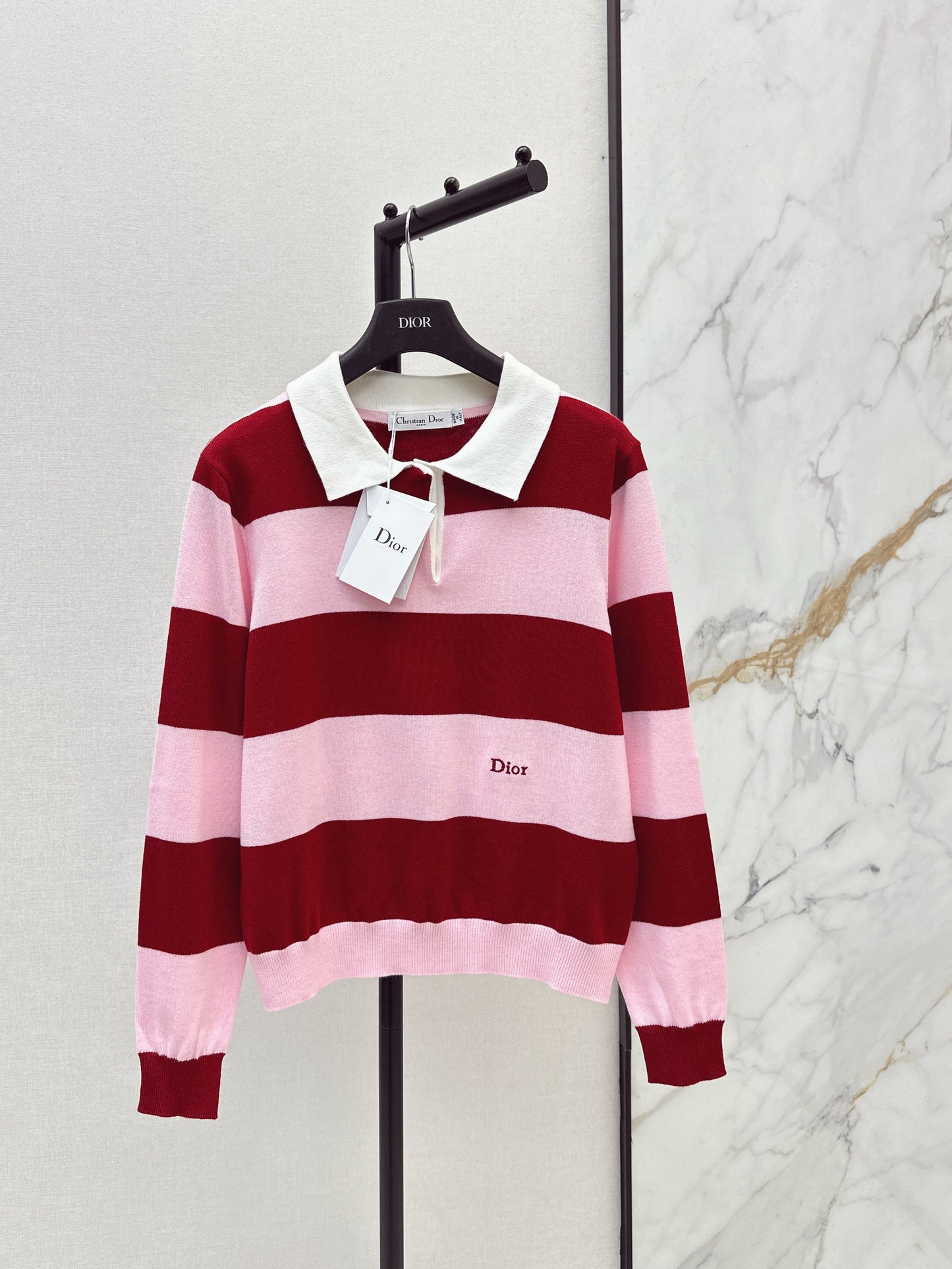 26SS NEW color blocking polo shirts