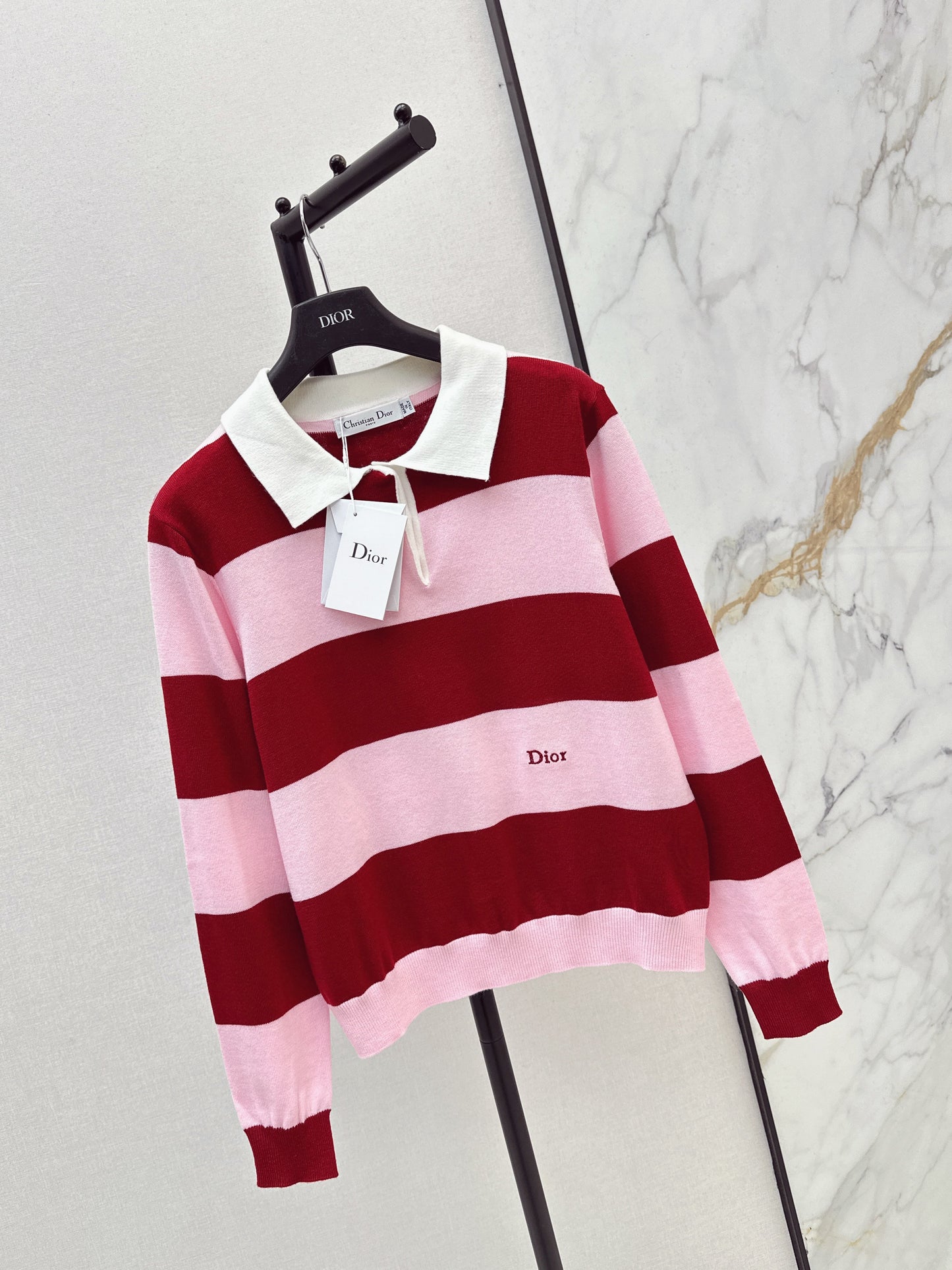 26SS NEW color blocking polo shirts