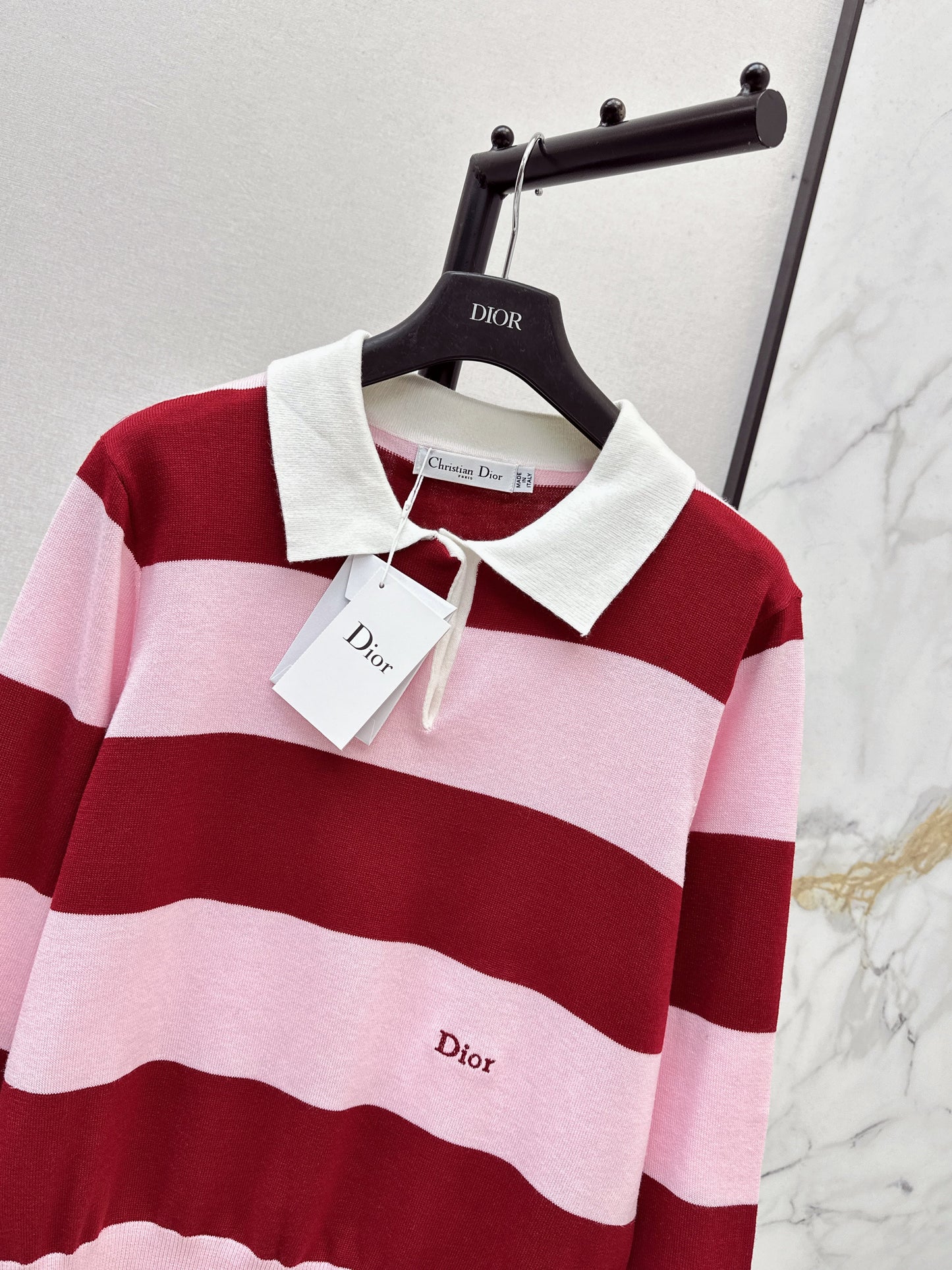 26SS NEW color blocking polo shirts