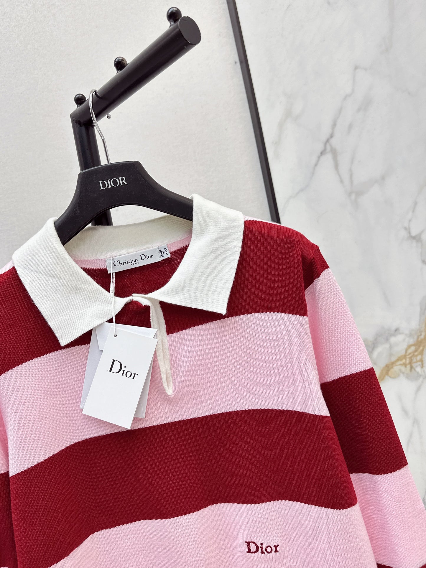 26SS NEW color blocking polo shirts