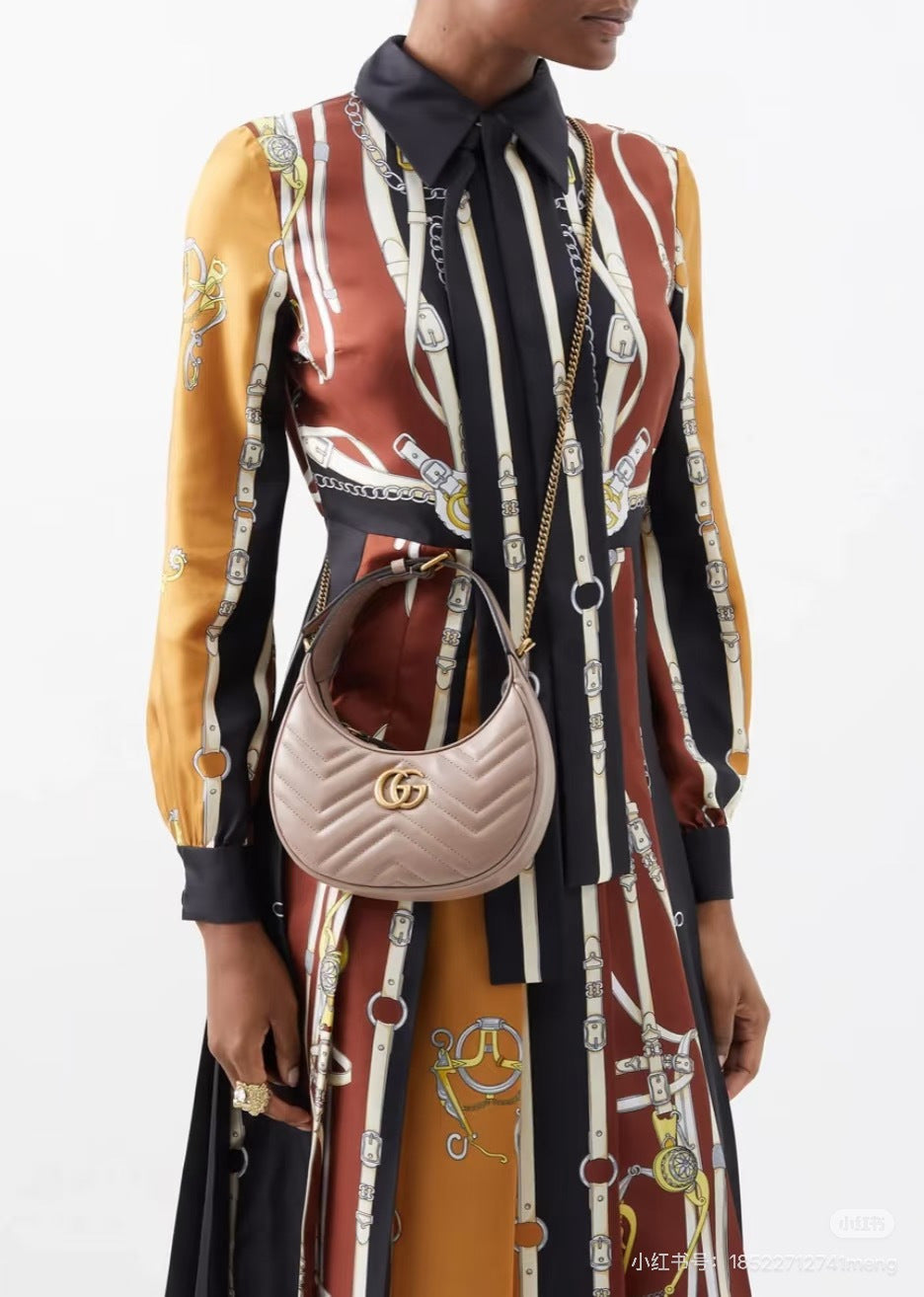 26SS NEW 3d print silk dress