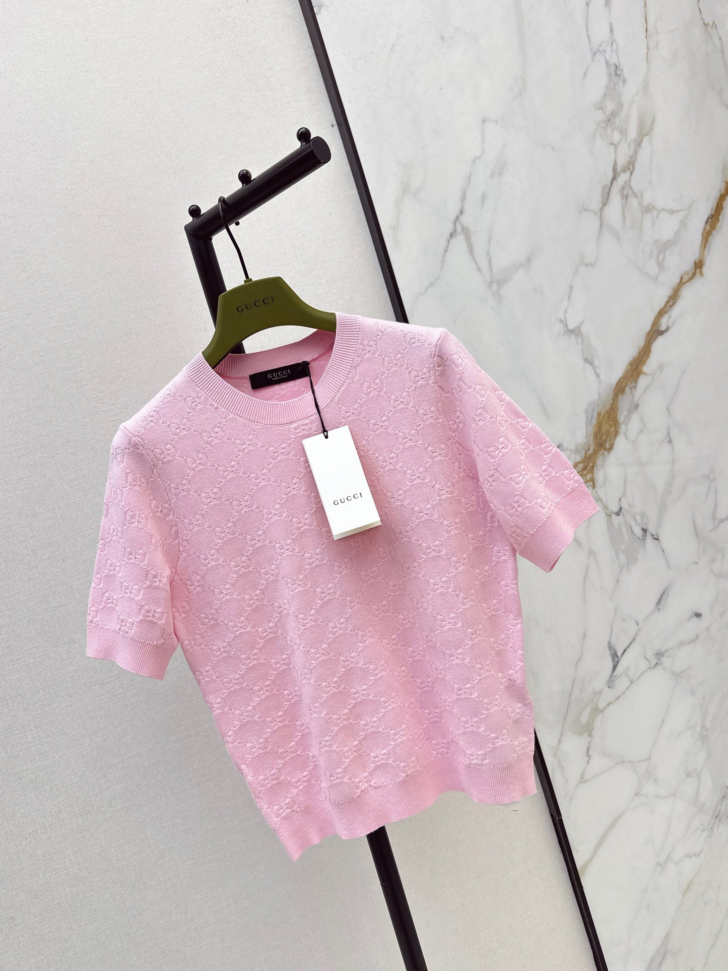 26SS NEUER Jacquard-Strickpullover