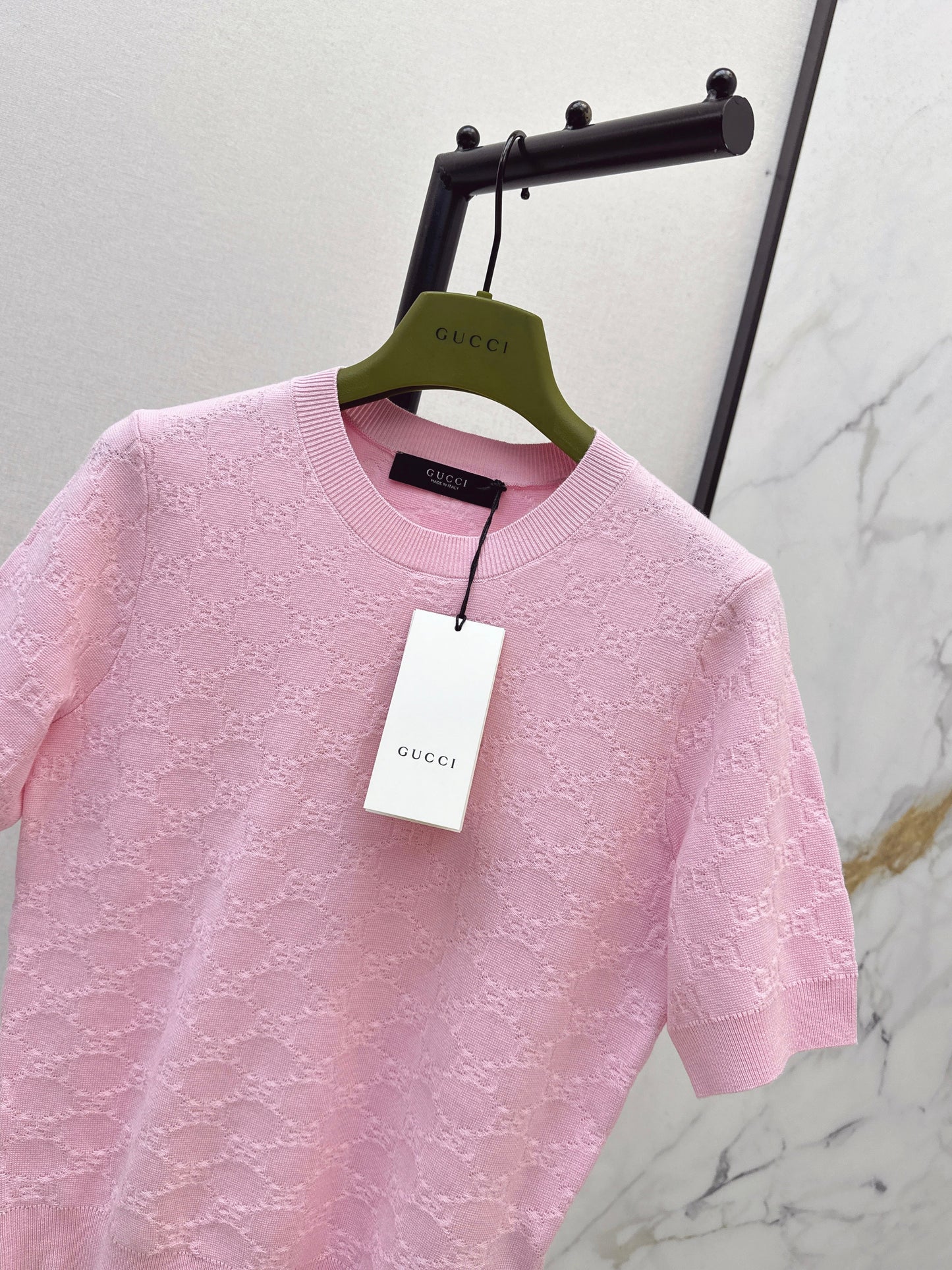 26SS NEUER Jacquard-Strickpullover