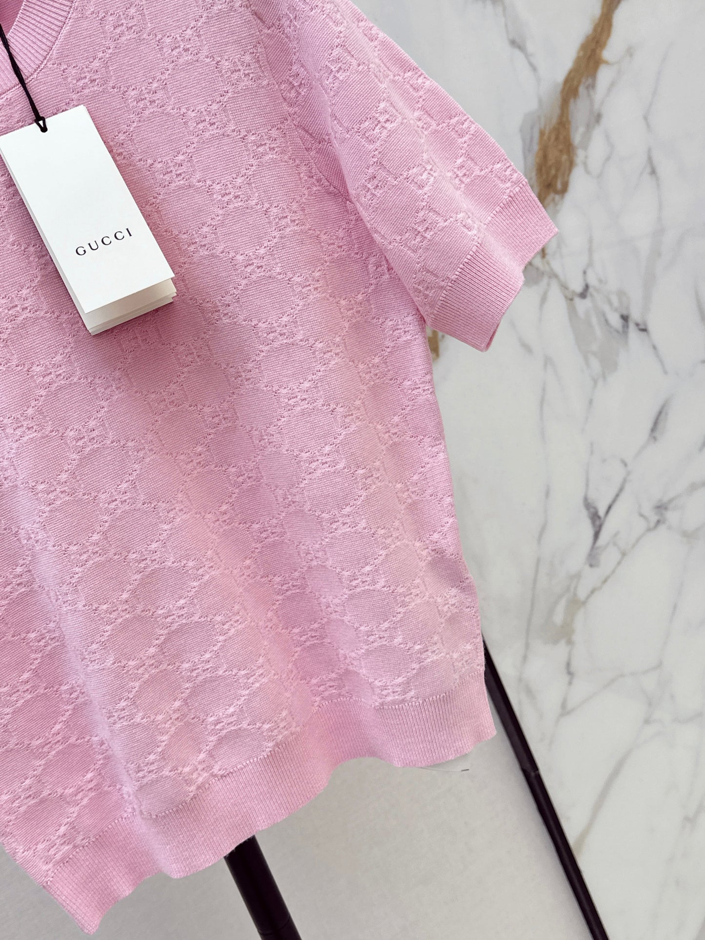 26SS NEUER Jacquard-Strickpullover