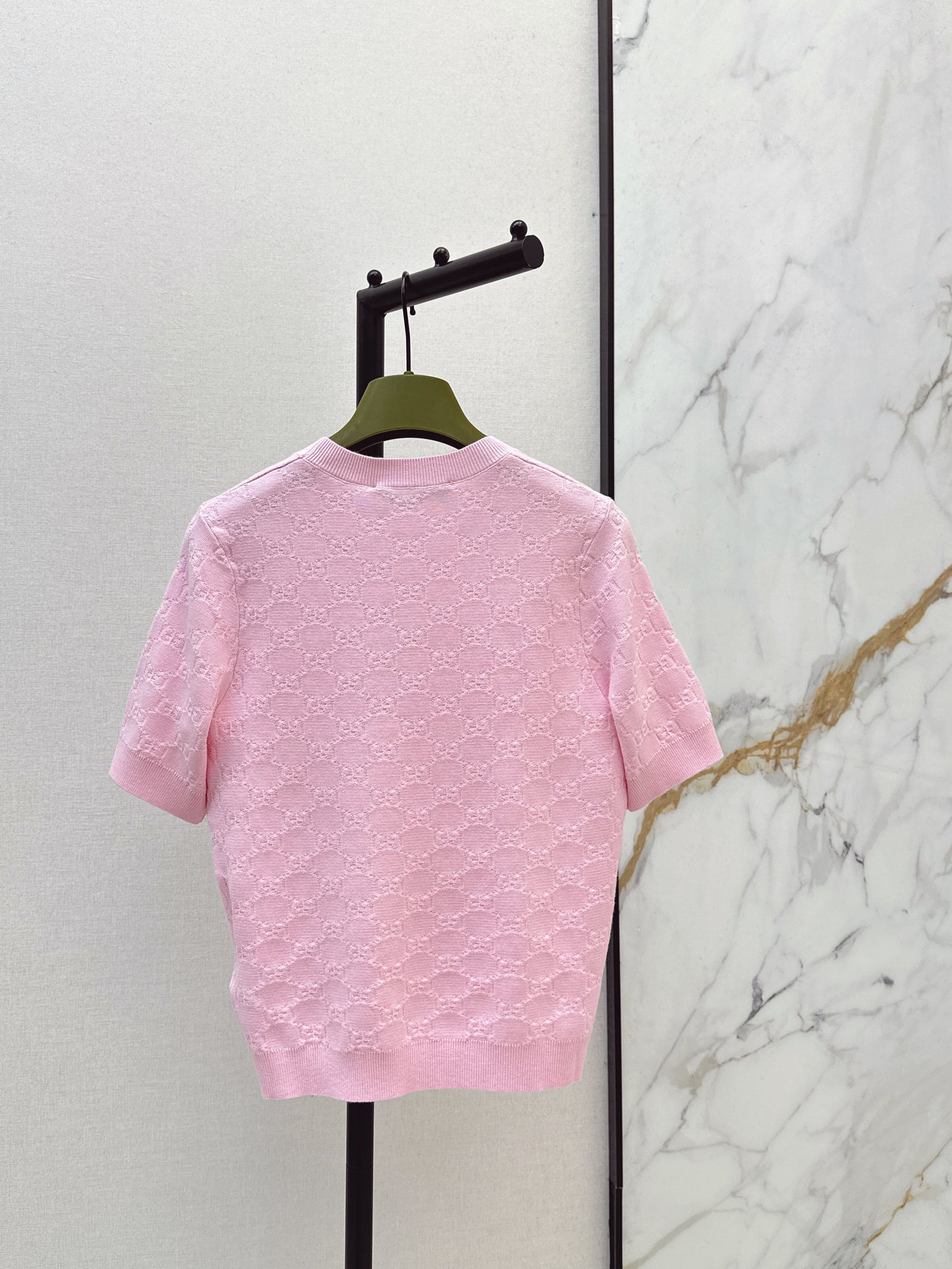 26SS NEUER Jacquard-Strickpullover