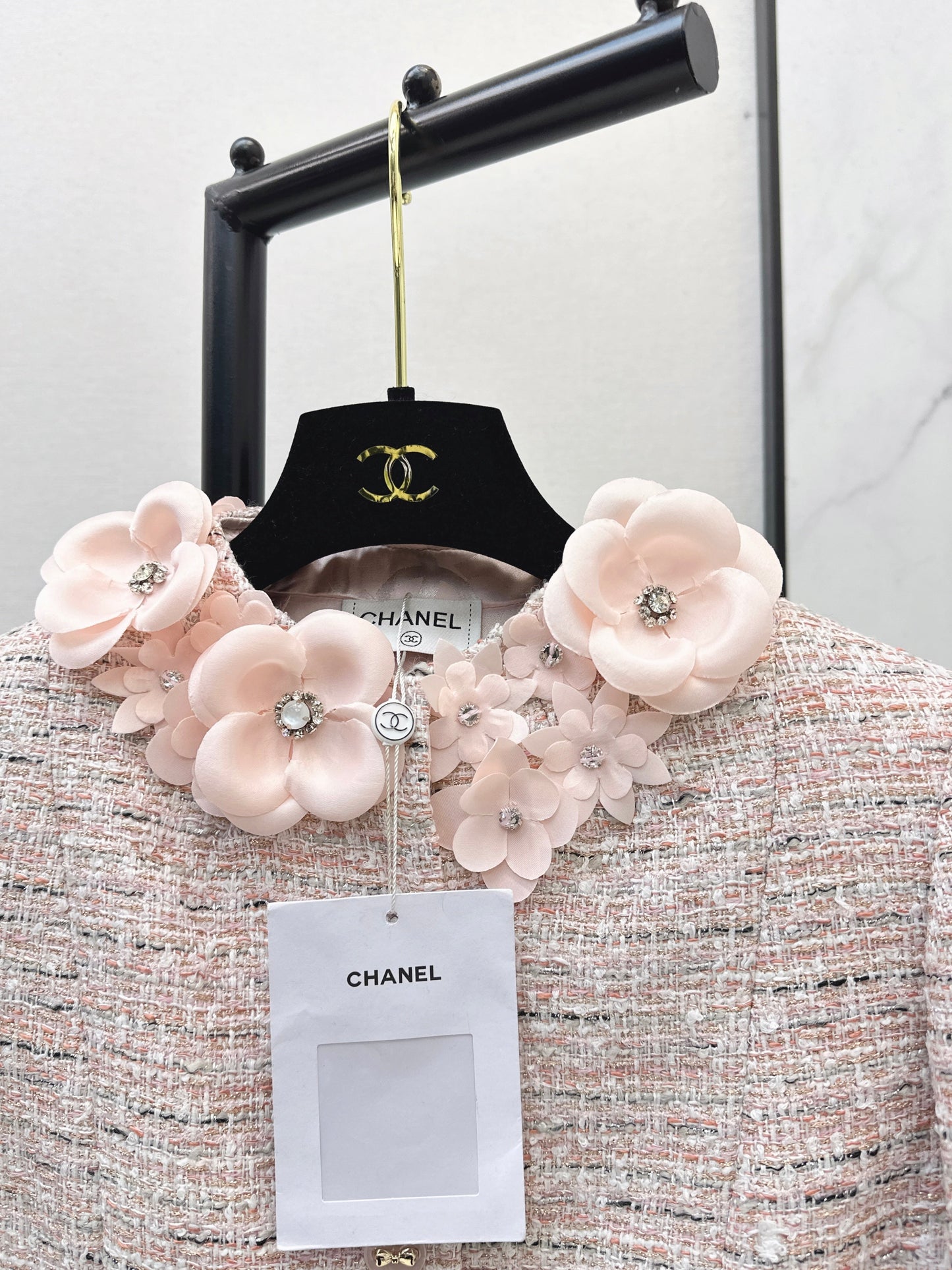 26SS NEW 3d floral woven jacket