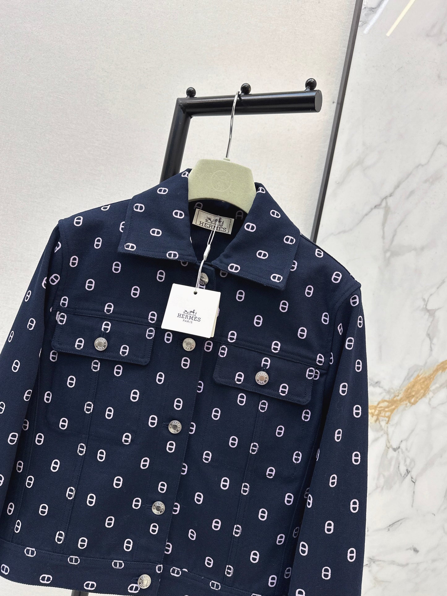 26SS NEW print denim jacket