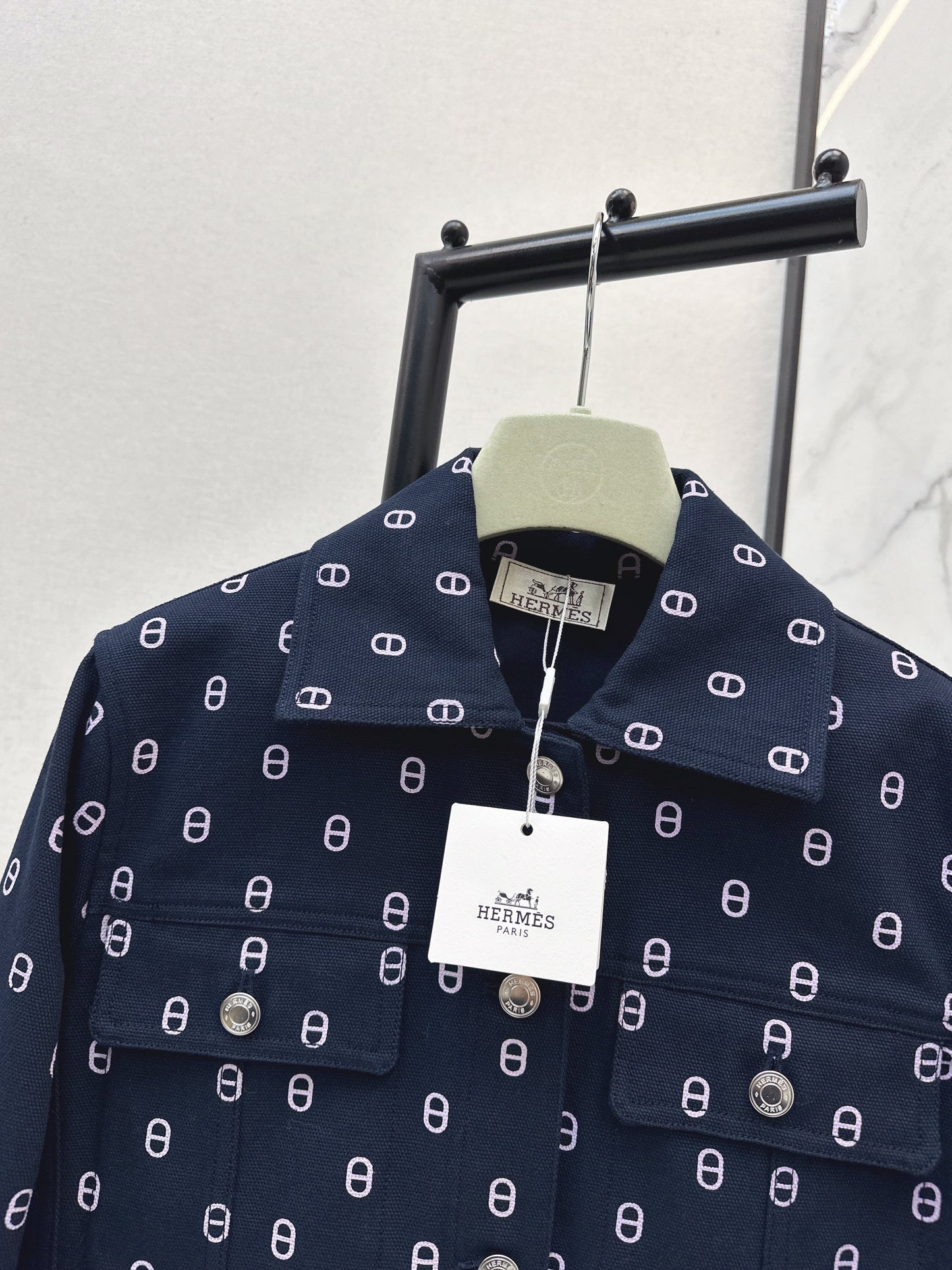 26SS NEW print denim jacket