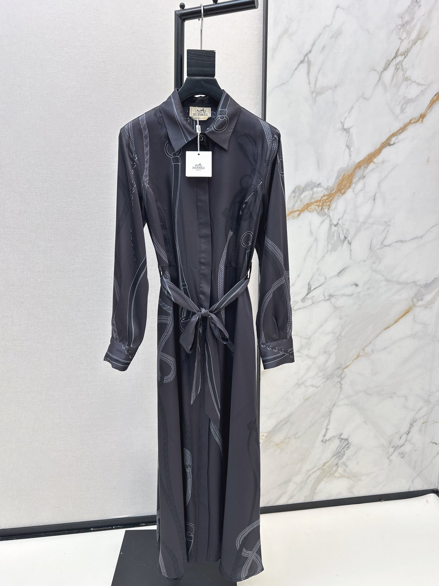 26SS NEW print silk dress