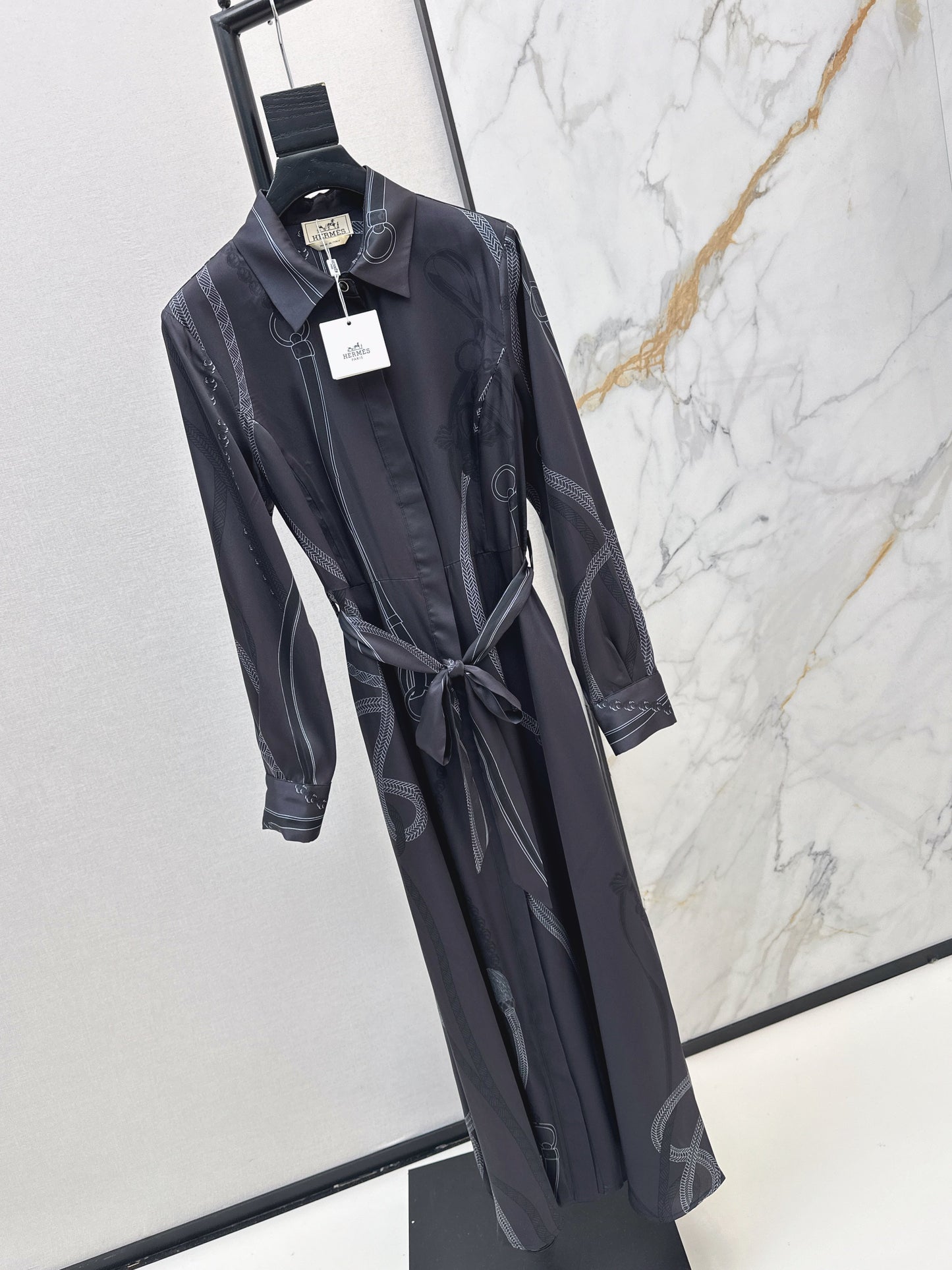 26SS NEW print silk dress