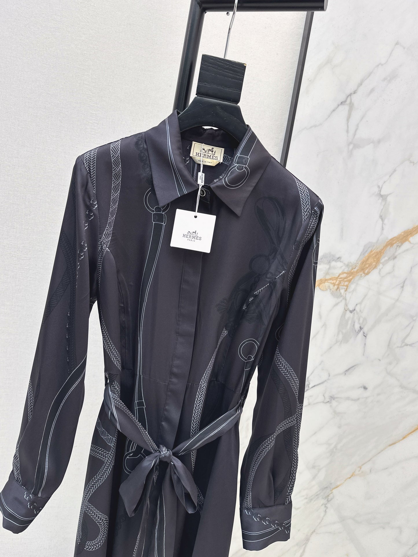 26SS NEW print silk dress