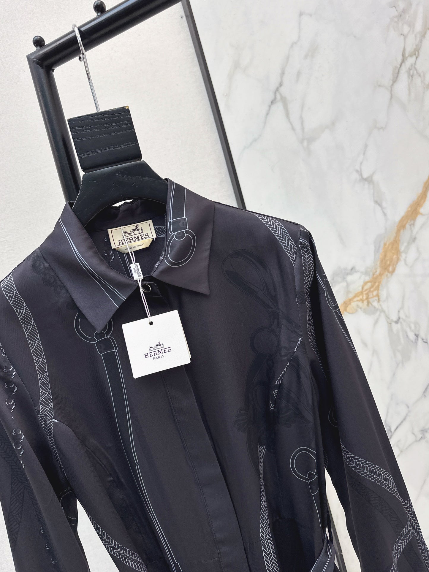26SS NEW print silk dress