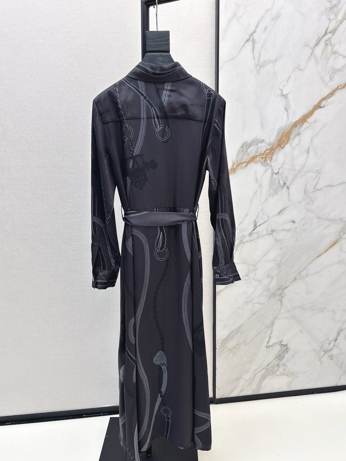 26SS NEW print silk dress