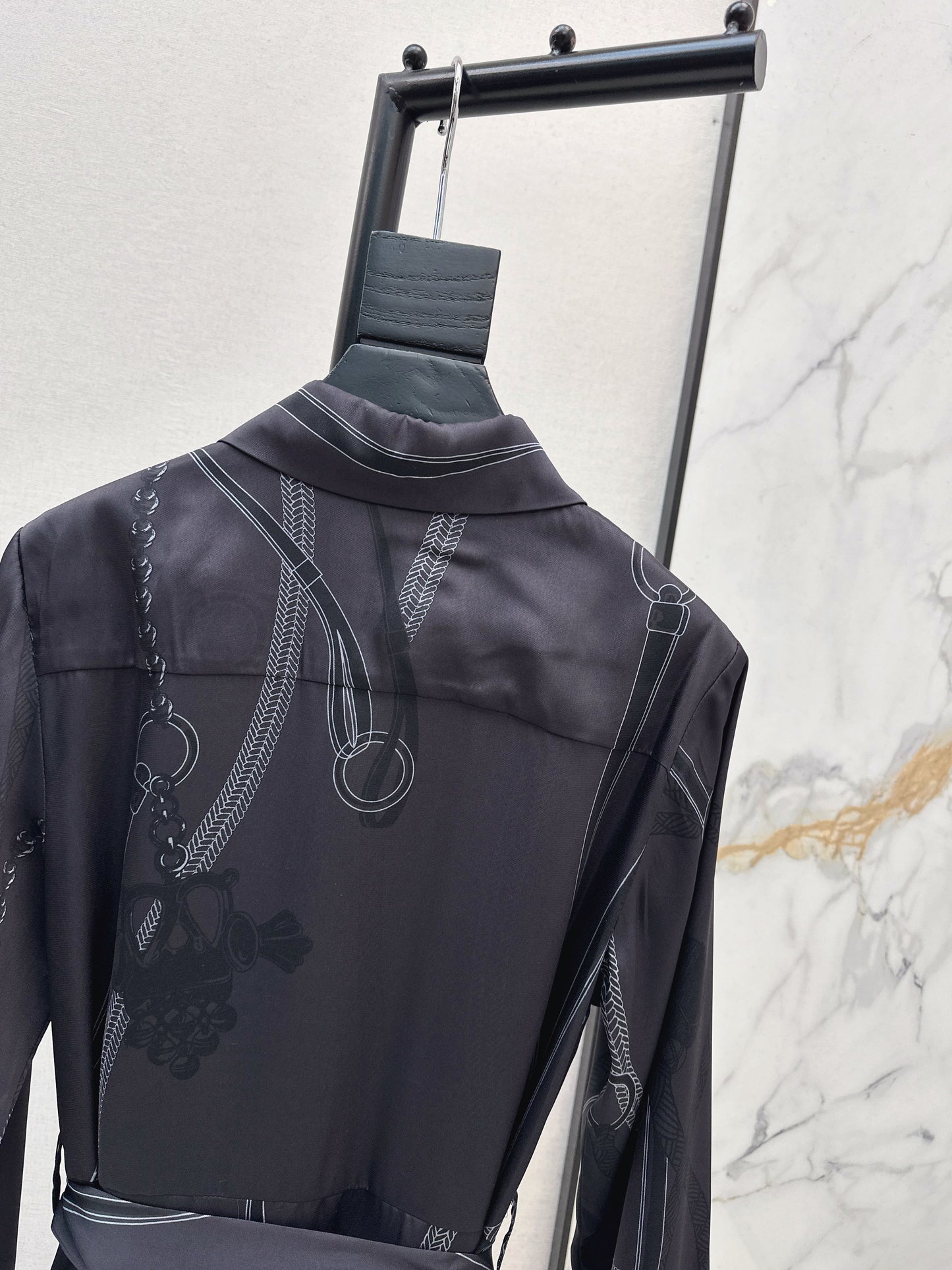 26SS NEW print silk dress