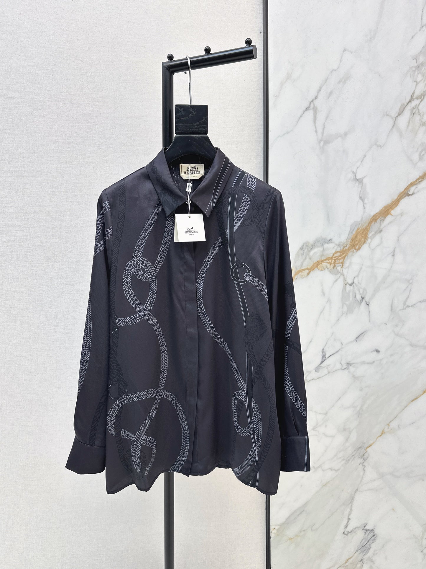 26SS NEW print silk shirts