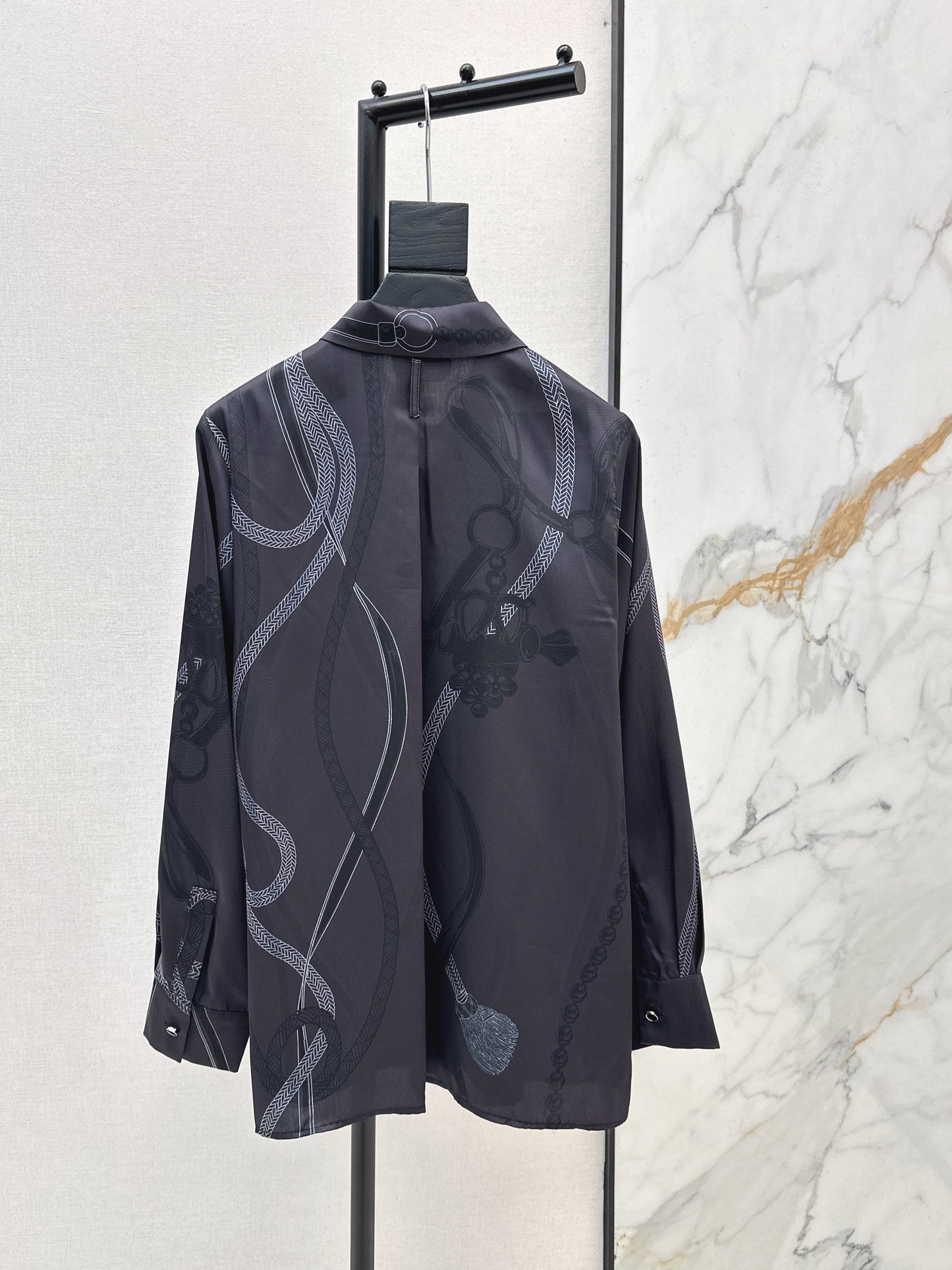 26SS NEW print silk shirts