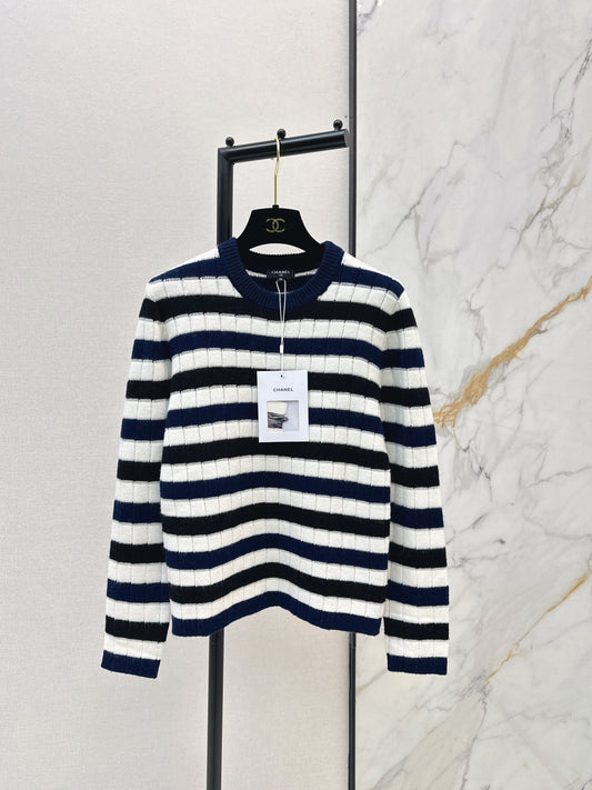 26SS NEW stripe knitted sweater