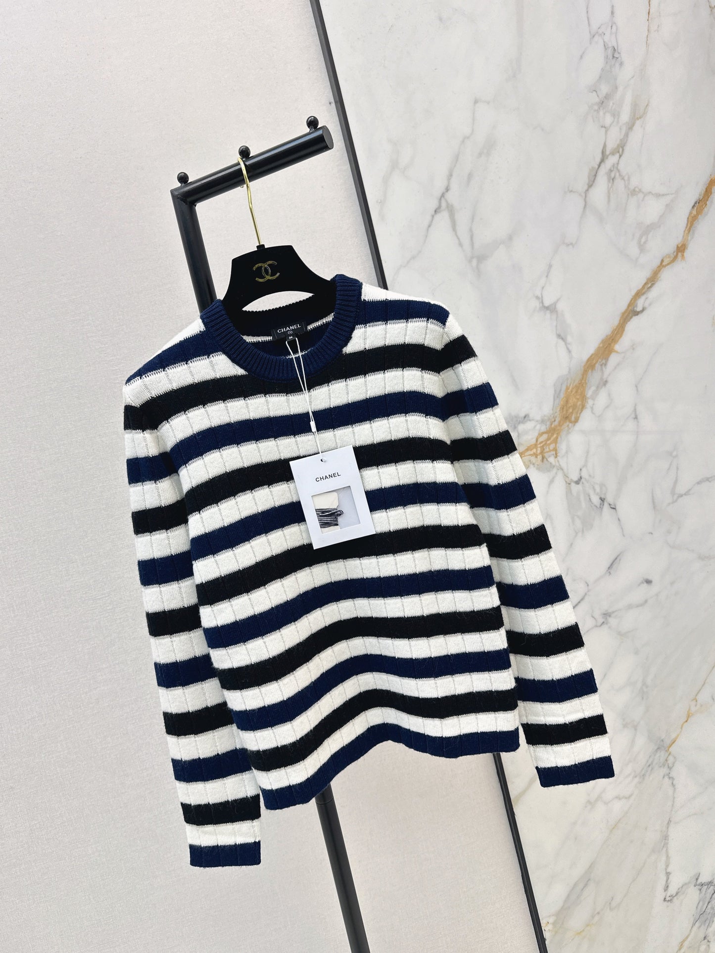 26SS NEW stripe knitted sweater