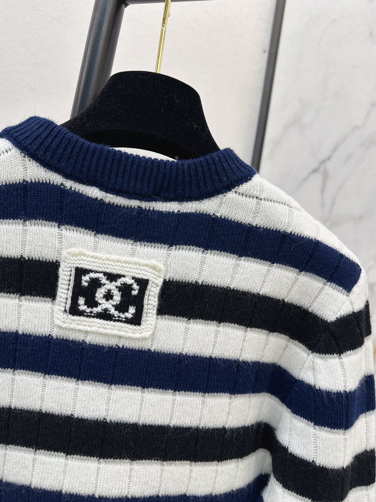 26SS NEW stripe knitted sweater