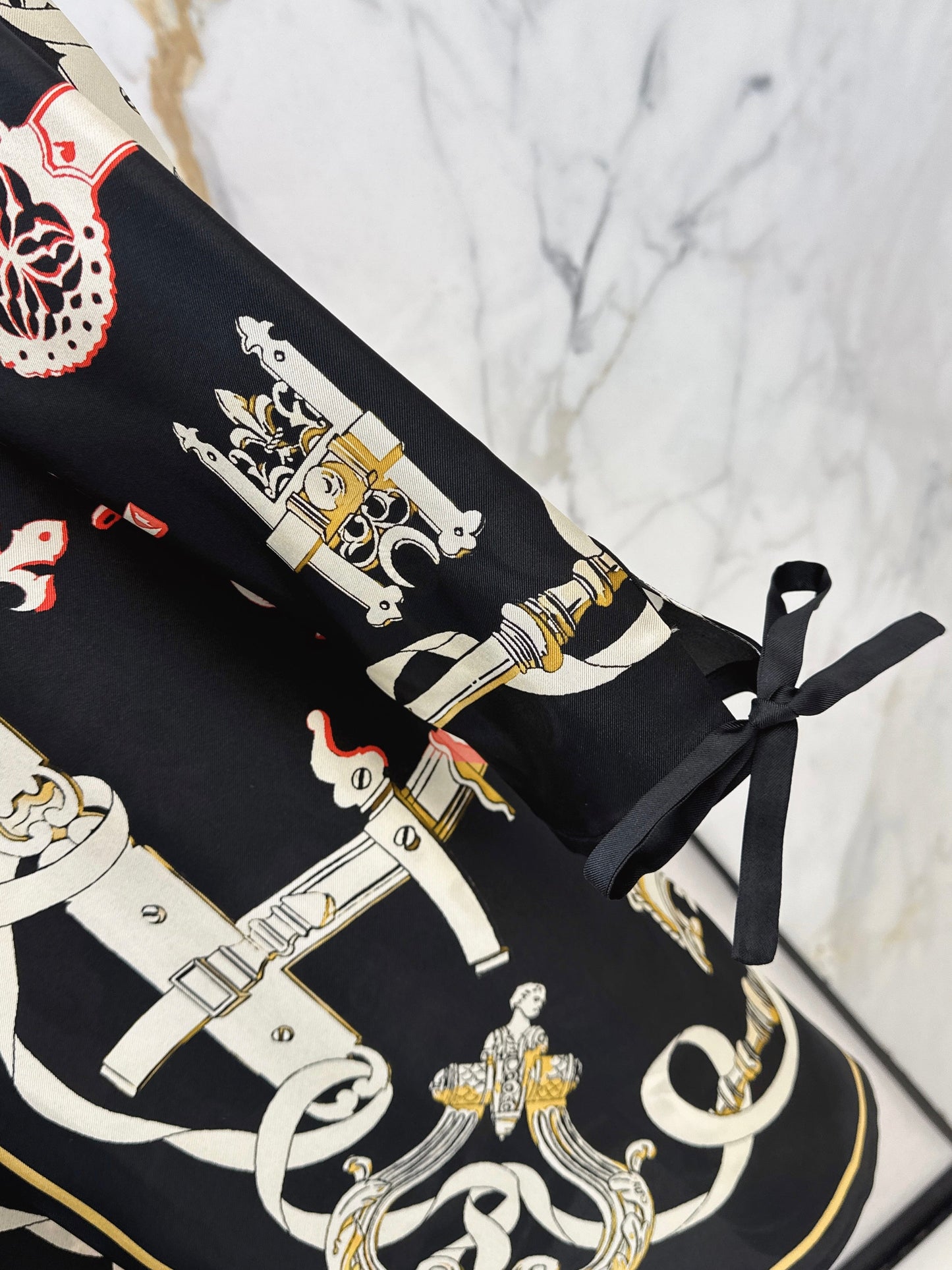 26SS NEW print silk dress